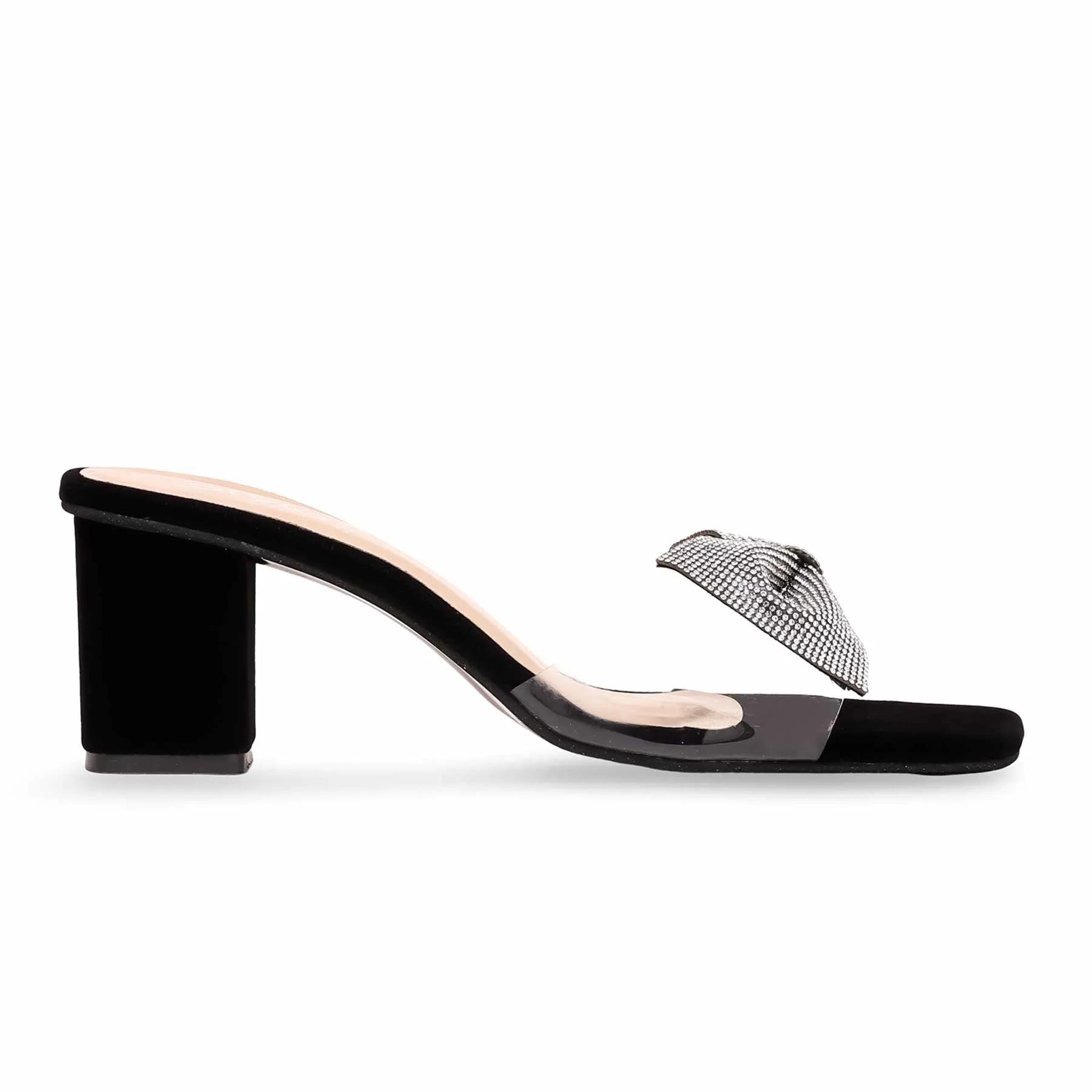 Classic Black Black Fancy Slipper FN7864