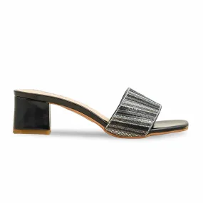 Black Fancy Slipper FN8000 Bold Look Classic Boots