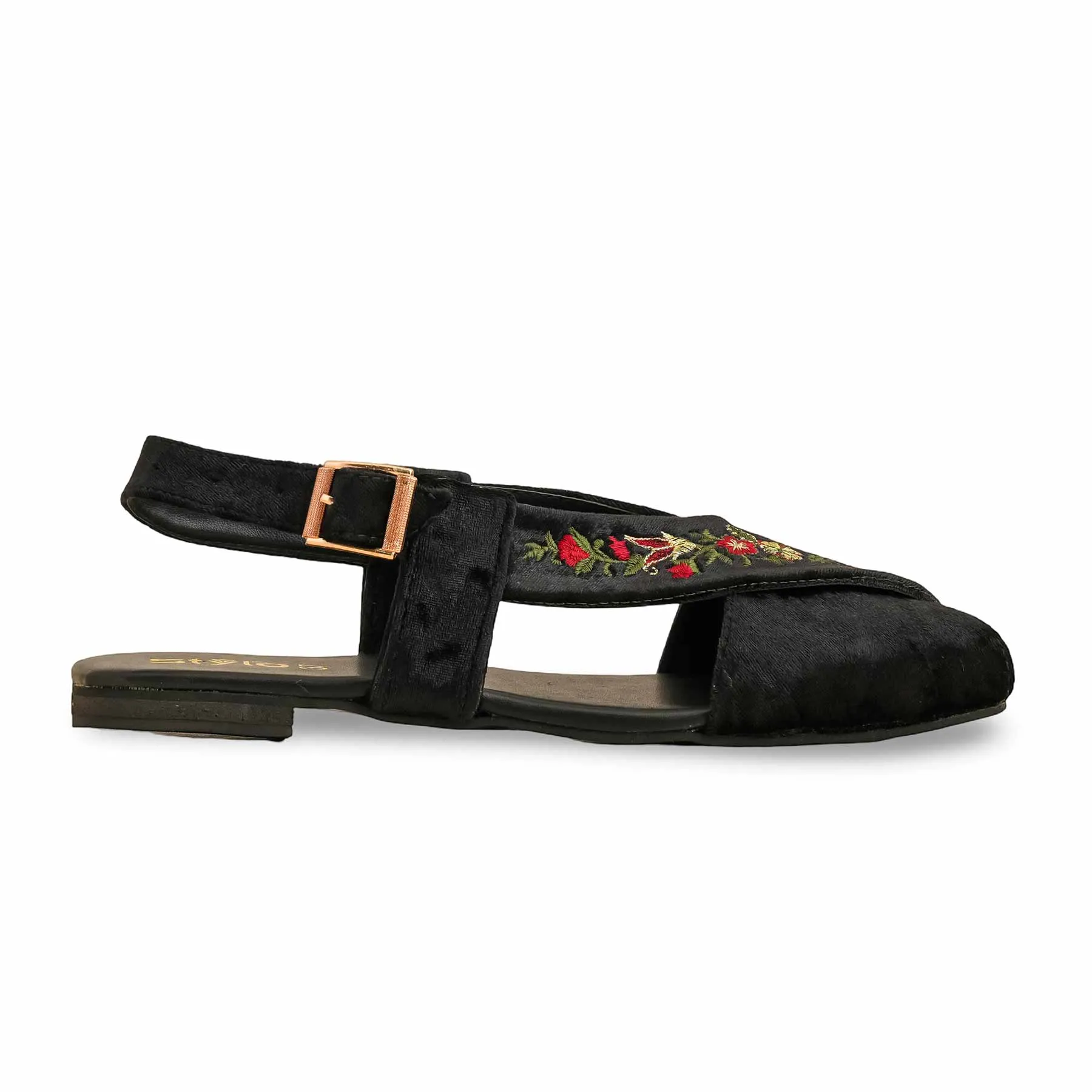 Black Formal Peshawari Chappal EC3183 Durable ease cute look