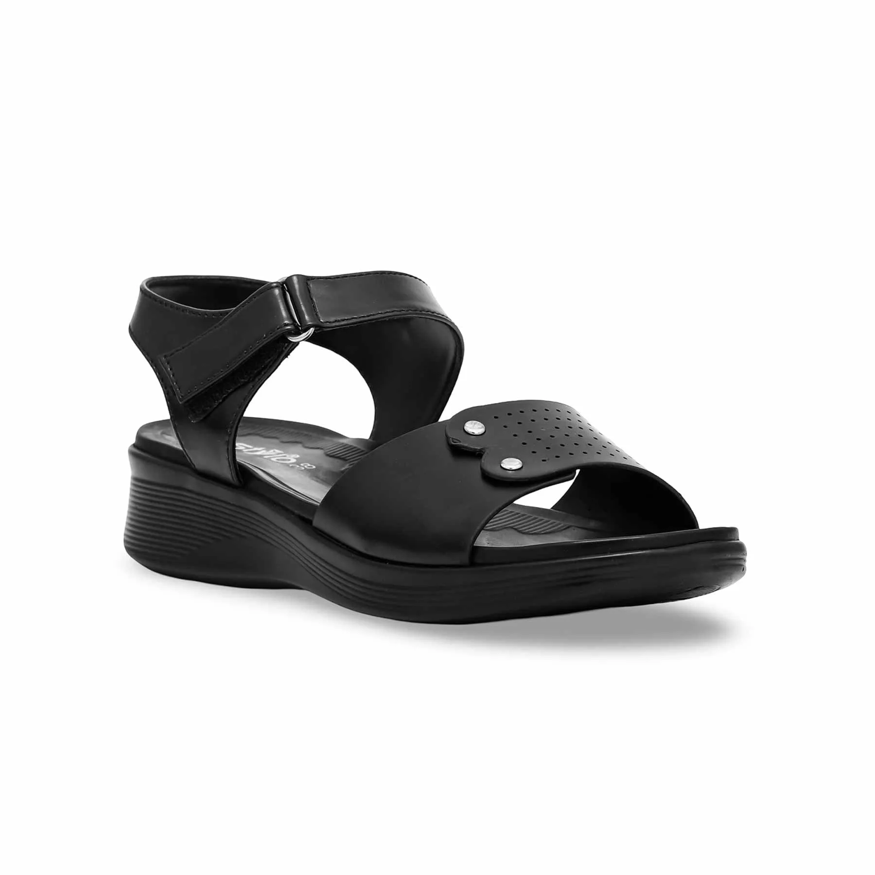 Fashion Forward Black Formal Sandal PU0206