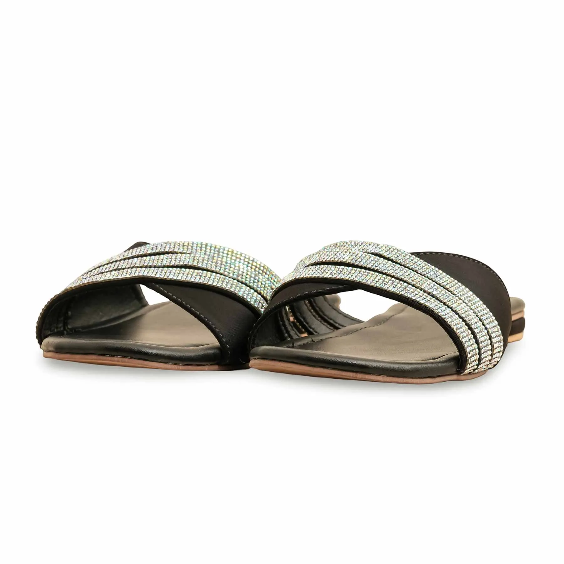 Black Formal Slipper FR8396 Dance Floor