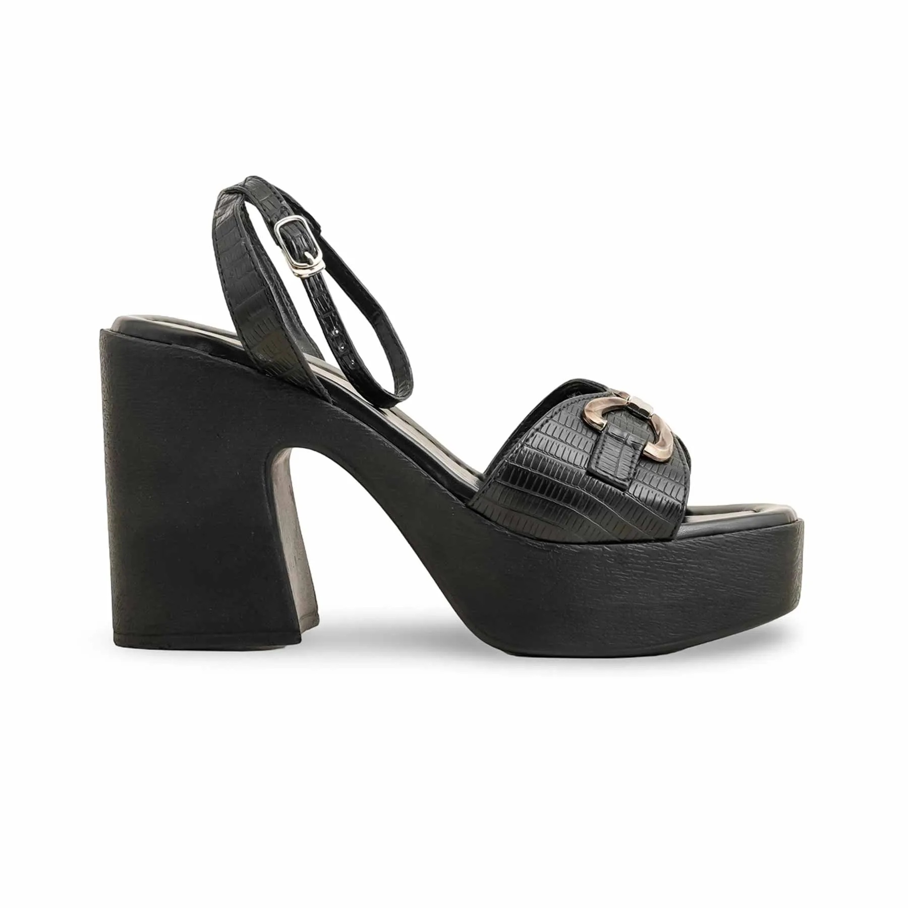 Black Formal Women Sandal PU0458 Designer Appeal