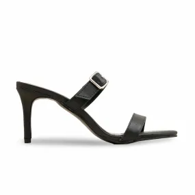 Black Formal Women Slipper FR8413 Boho Spark Date Spark