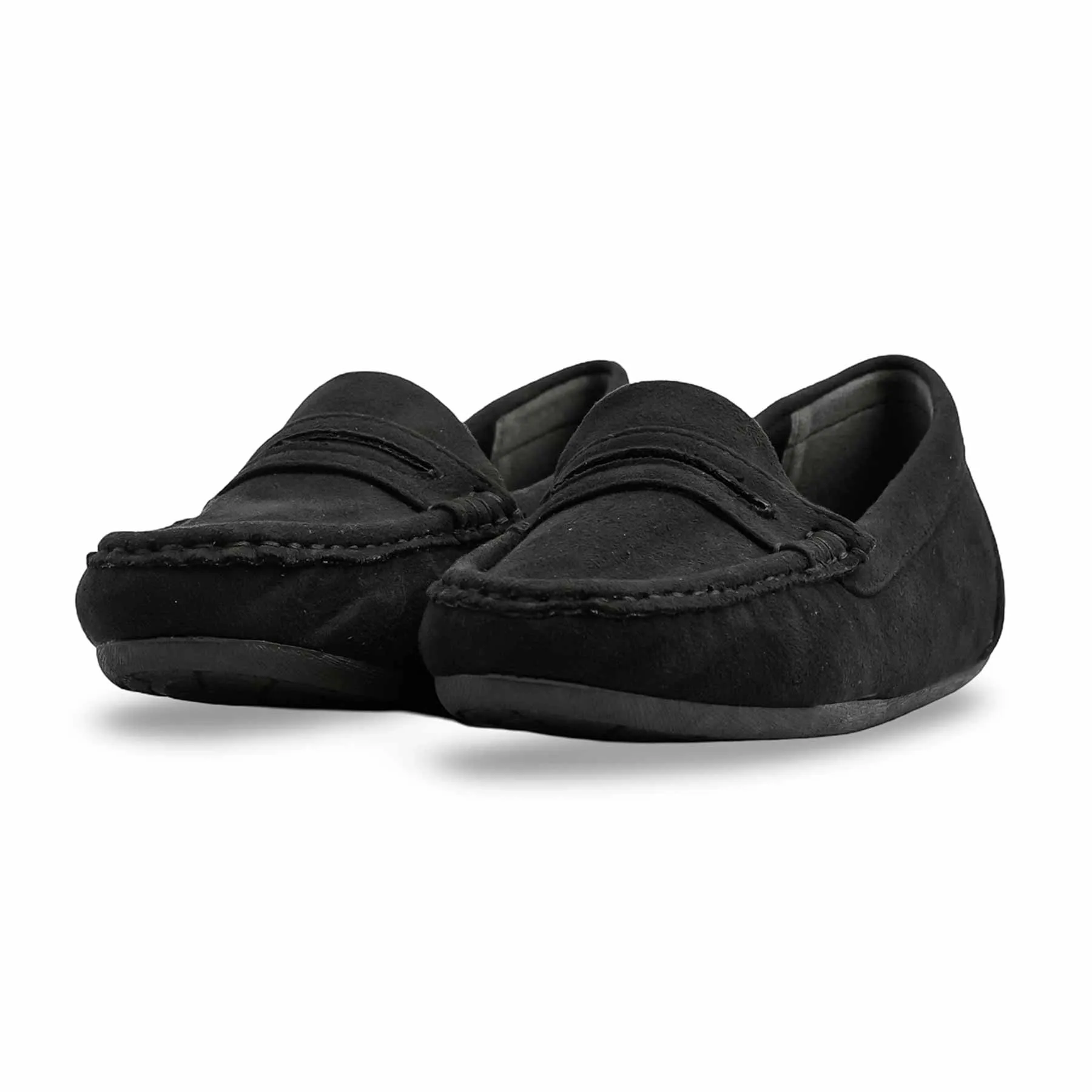 Flexible Black Moccasin WN4475