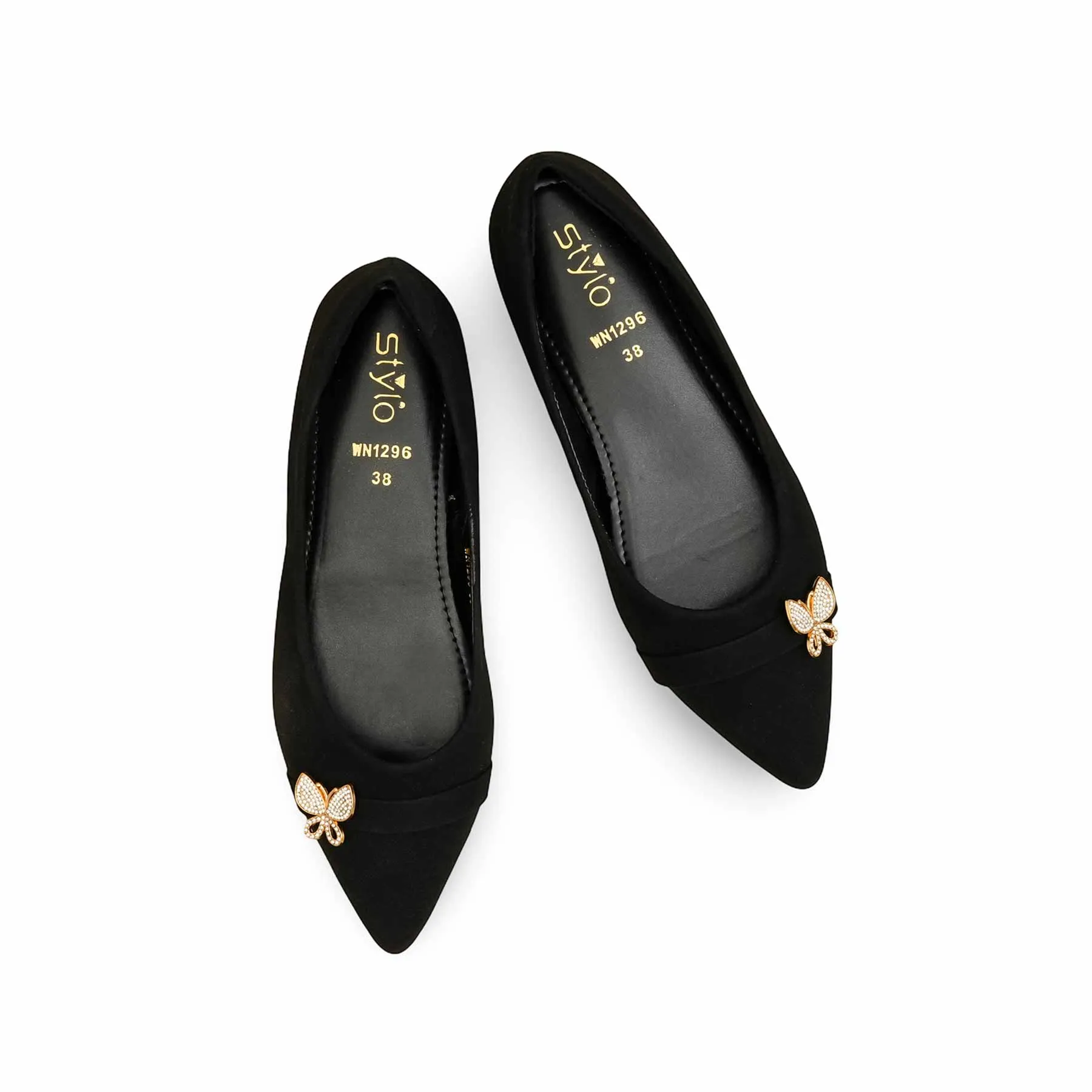 Event Glow Black Pumps For Ladies WN1296