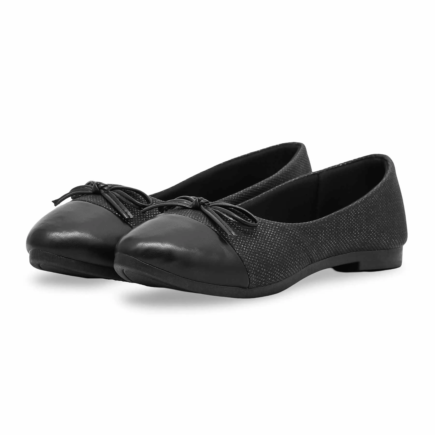 Suede Soft Black Pumps WN1153