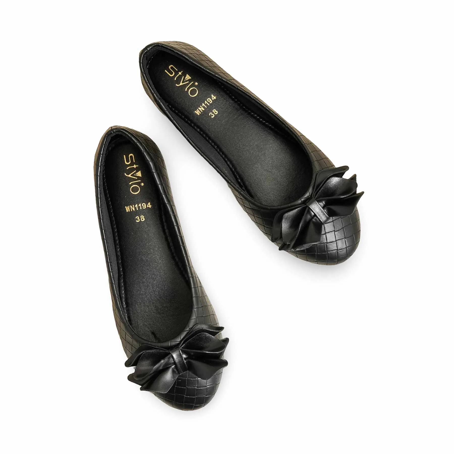Library Step Black Pumps WN1194