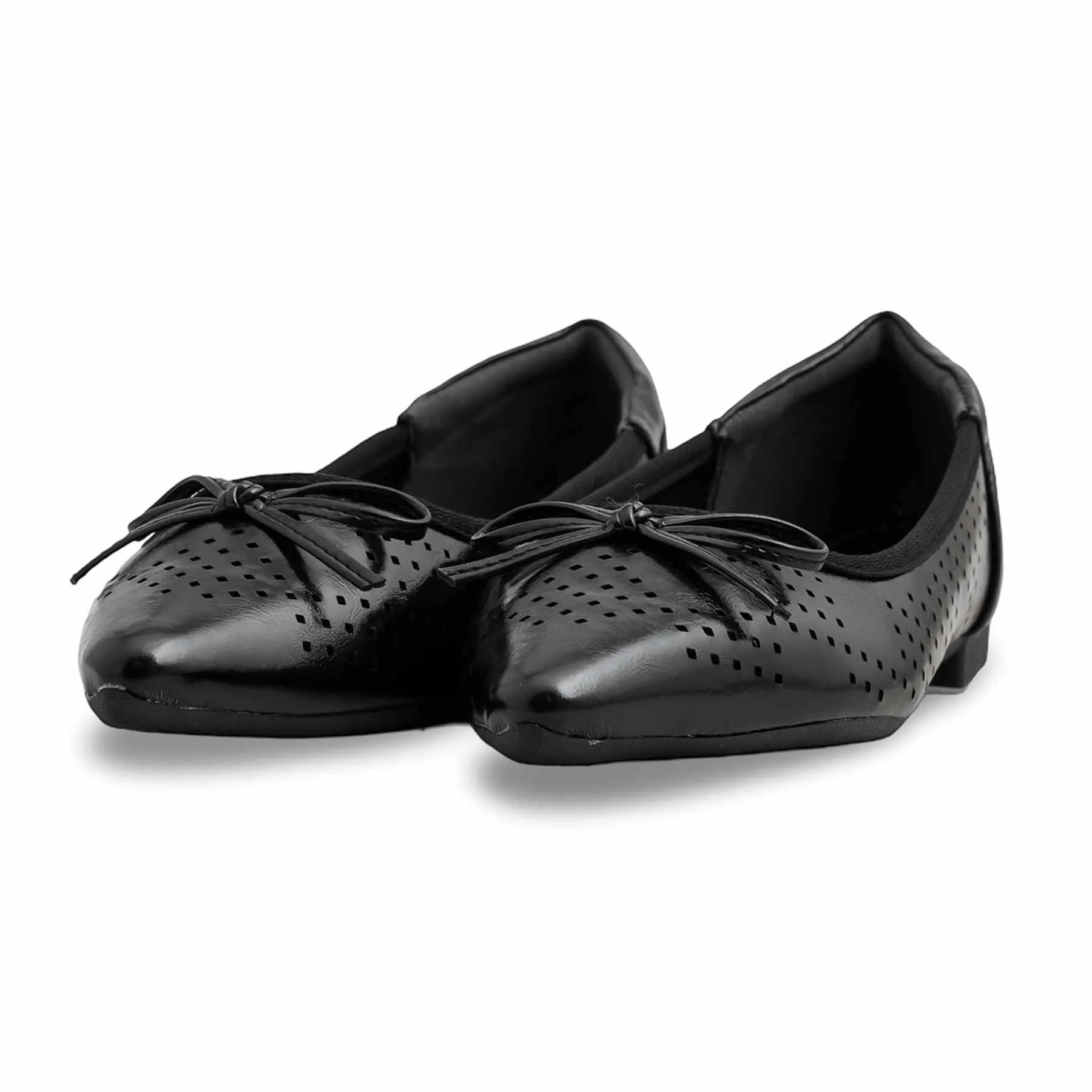 Timeless Design Flats Black Pumps WN1207