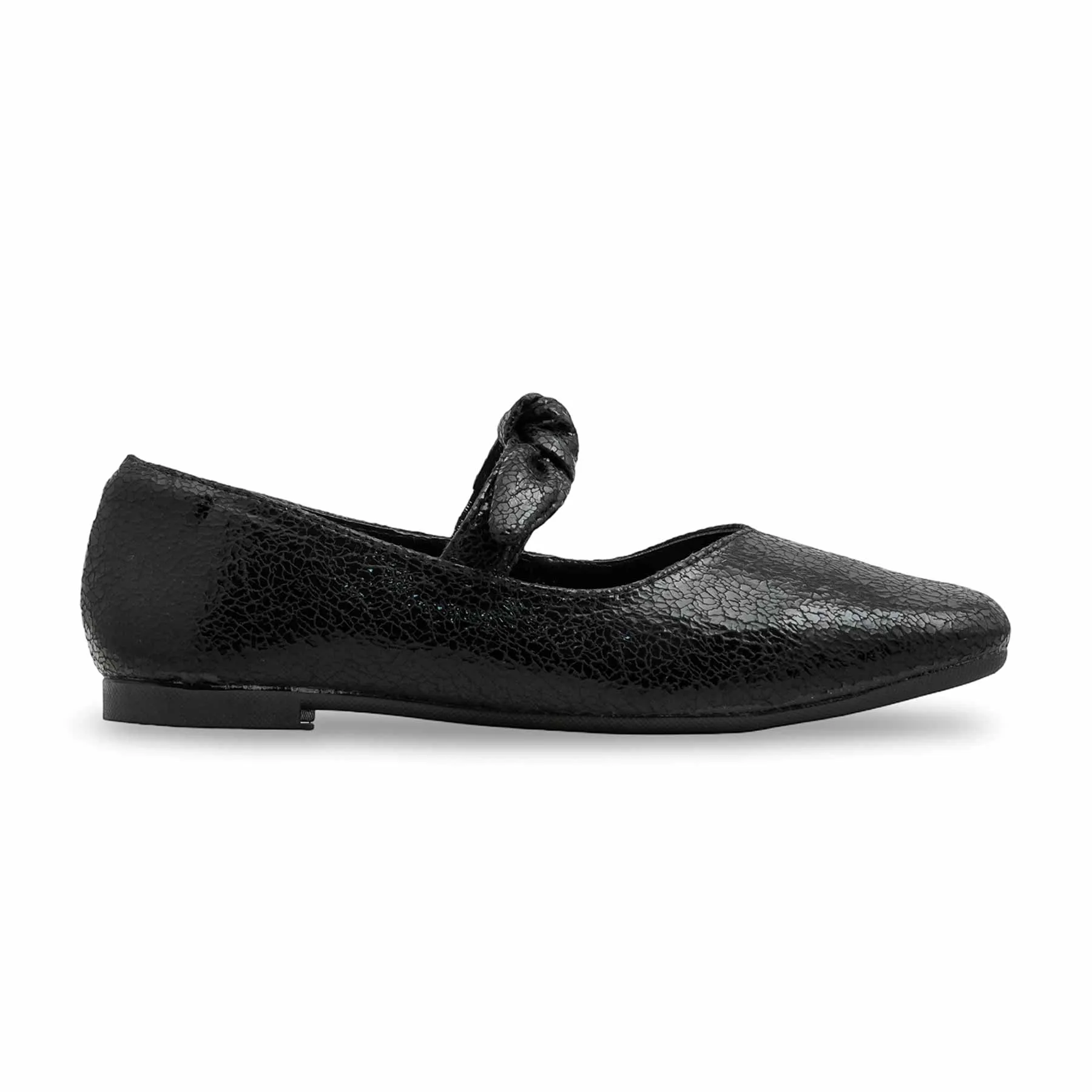Relaxed Footwear Comfortable Walking Flats Black Pumps WN1233