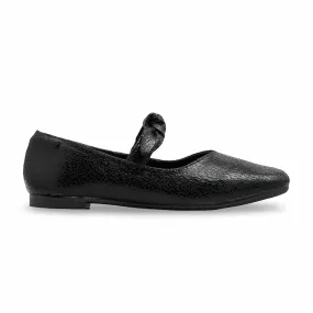 Relaxed Footwear Comfortable Walking Flats Black Pumps WN1233
