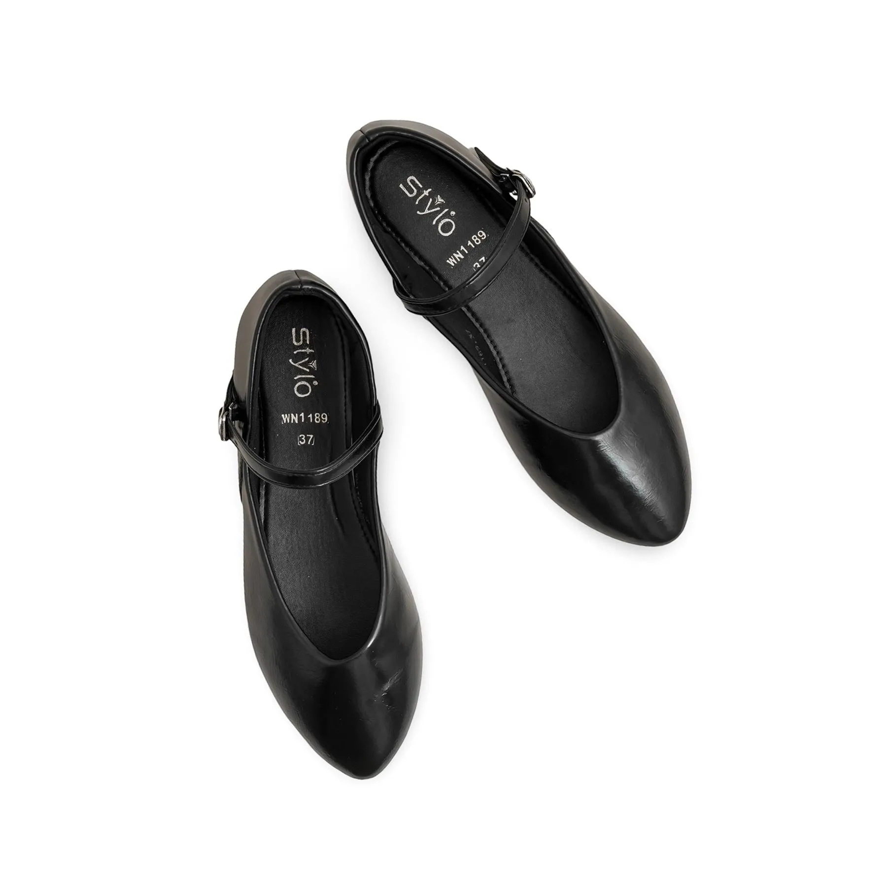 Timeless Footwear Press Mood Black Women Pumps WN1189