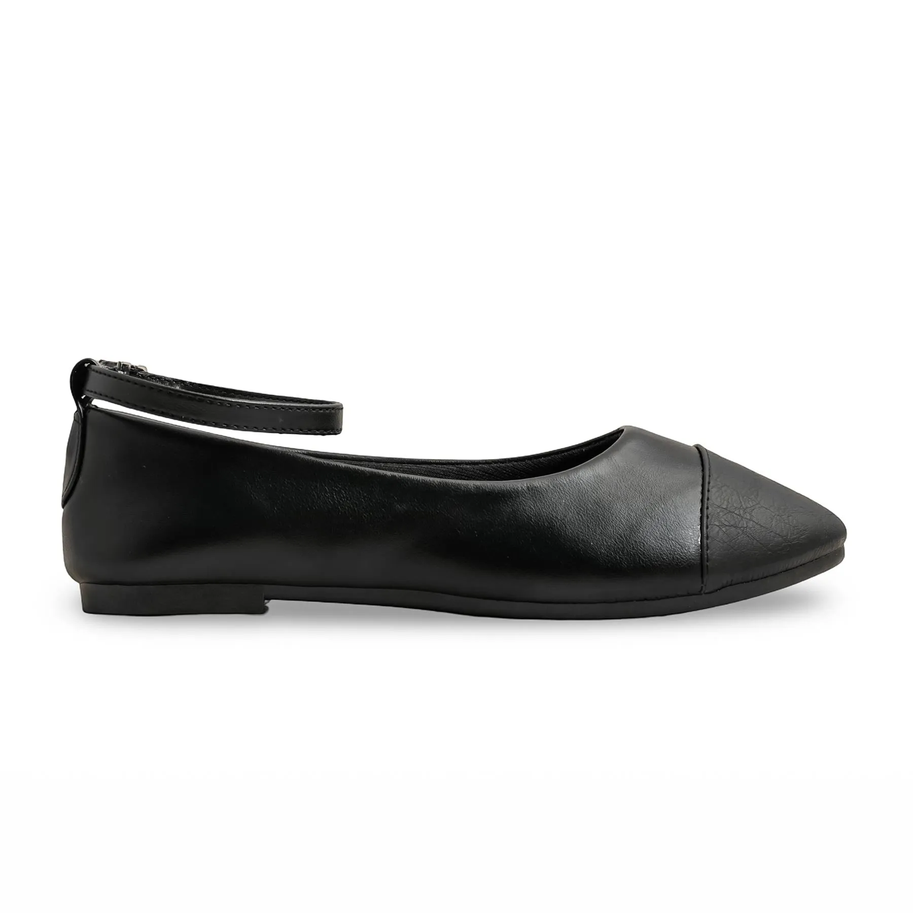 Flexible Cushion comfort shoes Black Women Pumps WN1198