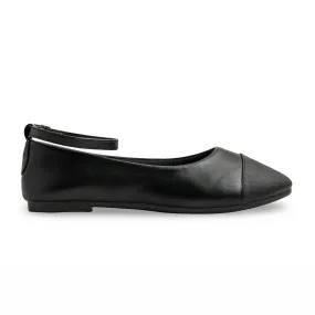 Flexible Cushion comfort shoes Black Women Pumps WN1198