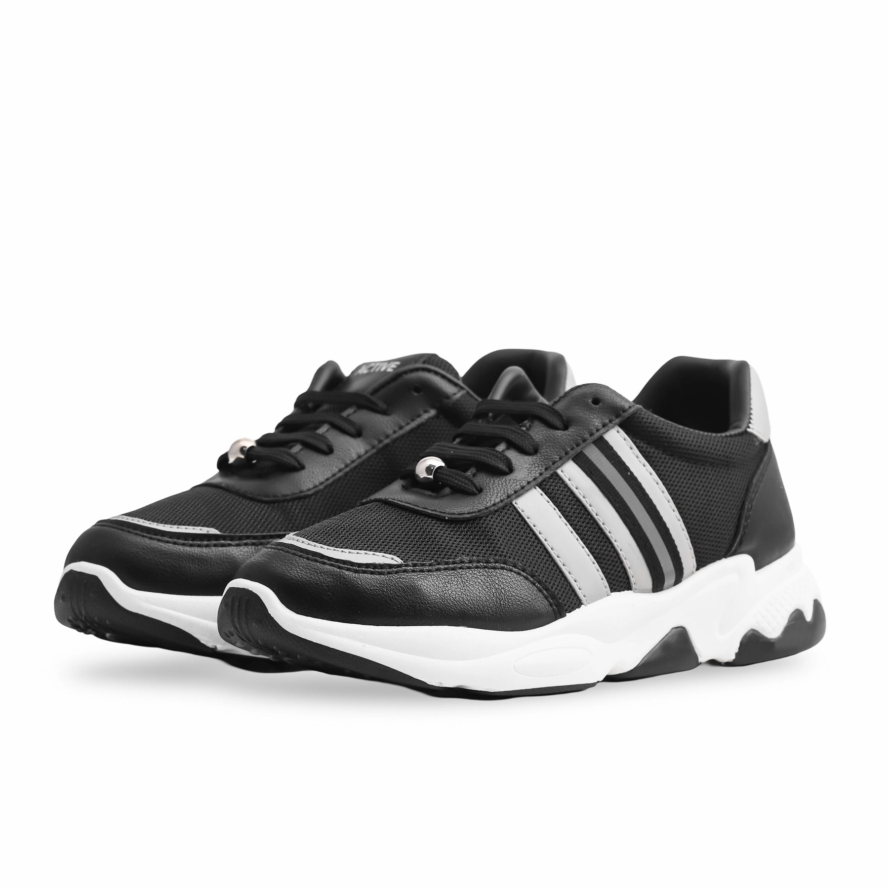 Black Casual Sneaker AT7328 Optimal lining