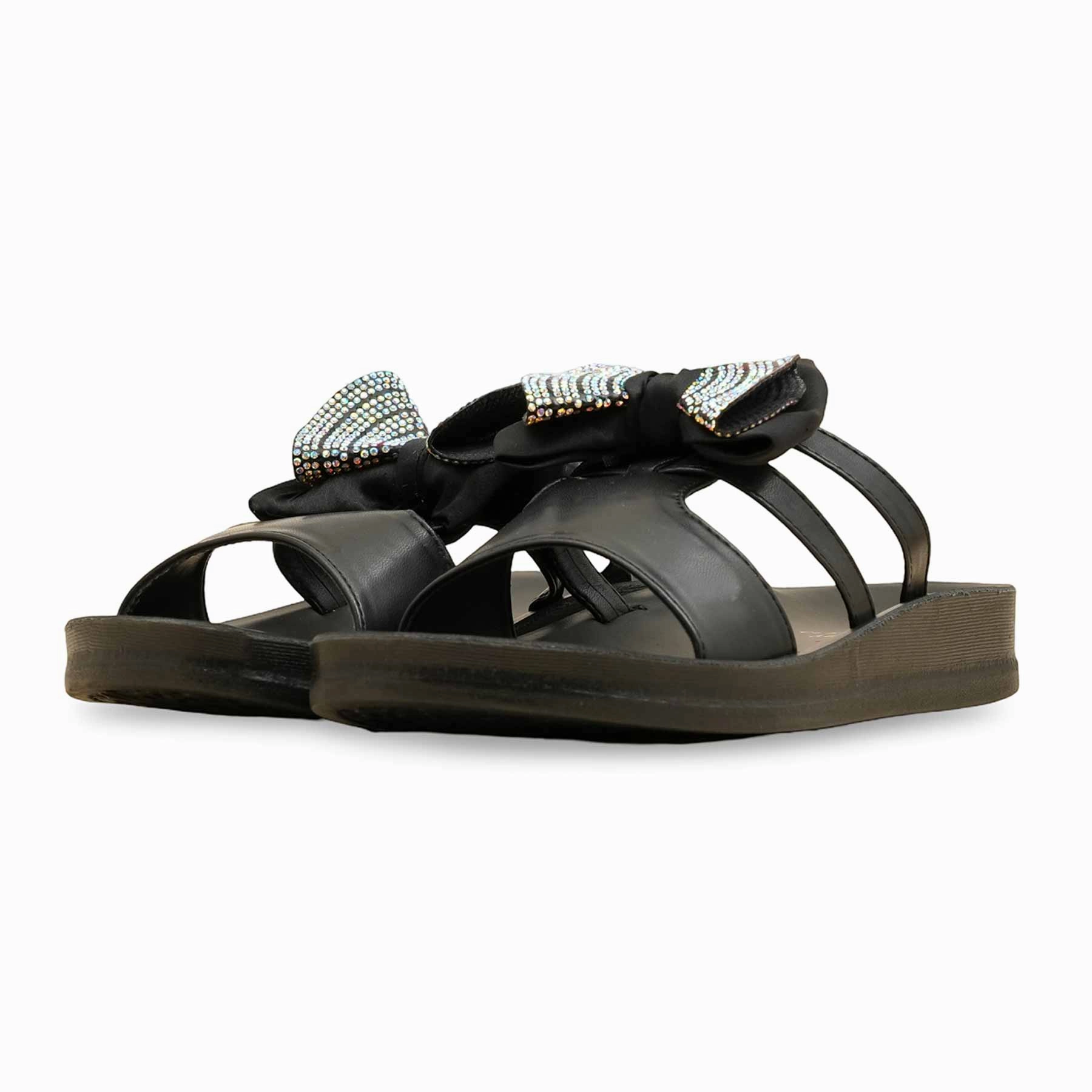 Black Casual Softy For Ladies CL5496 Tea Time Simple