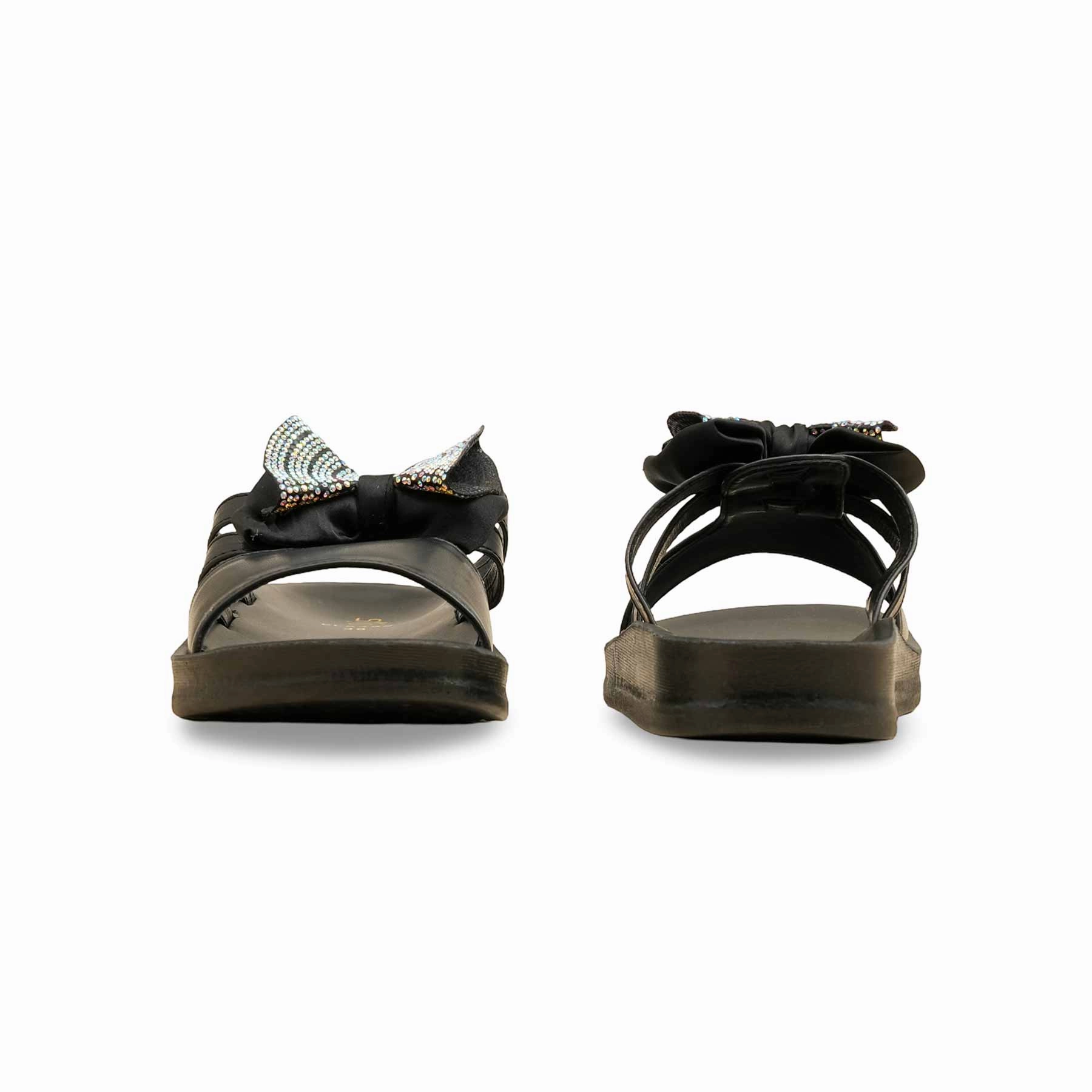 Black Casual Softy For Ladies CL5496 Easy to Wear Toe Protection