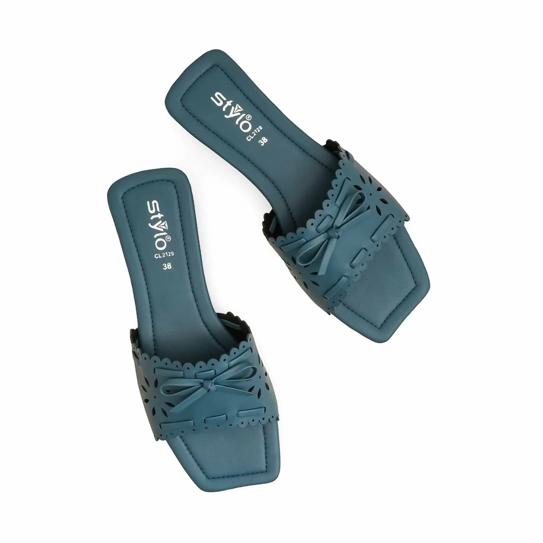 Blue Casual Slipper CL2129 foam