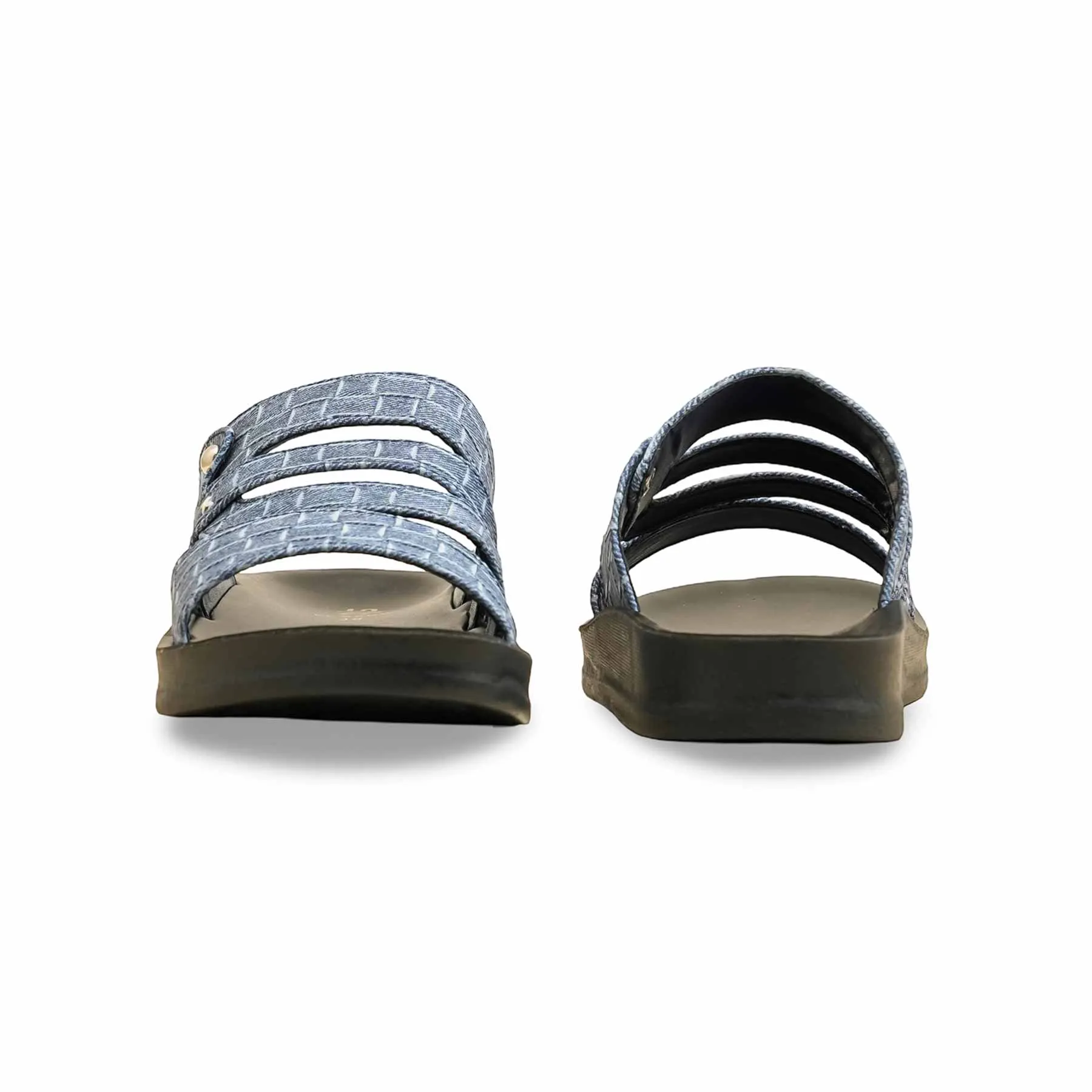 Client Meet Town Light Blue Casual Softy For Women CL5506