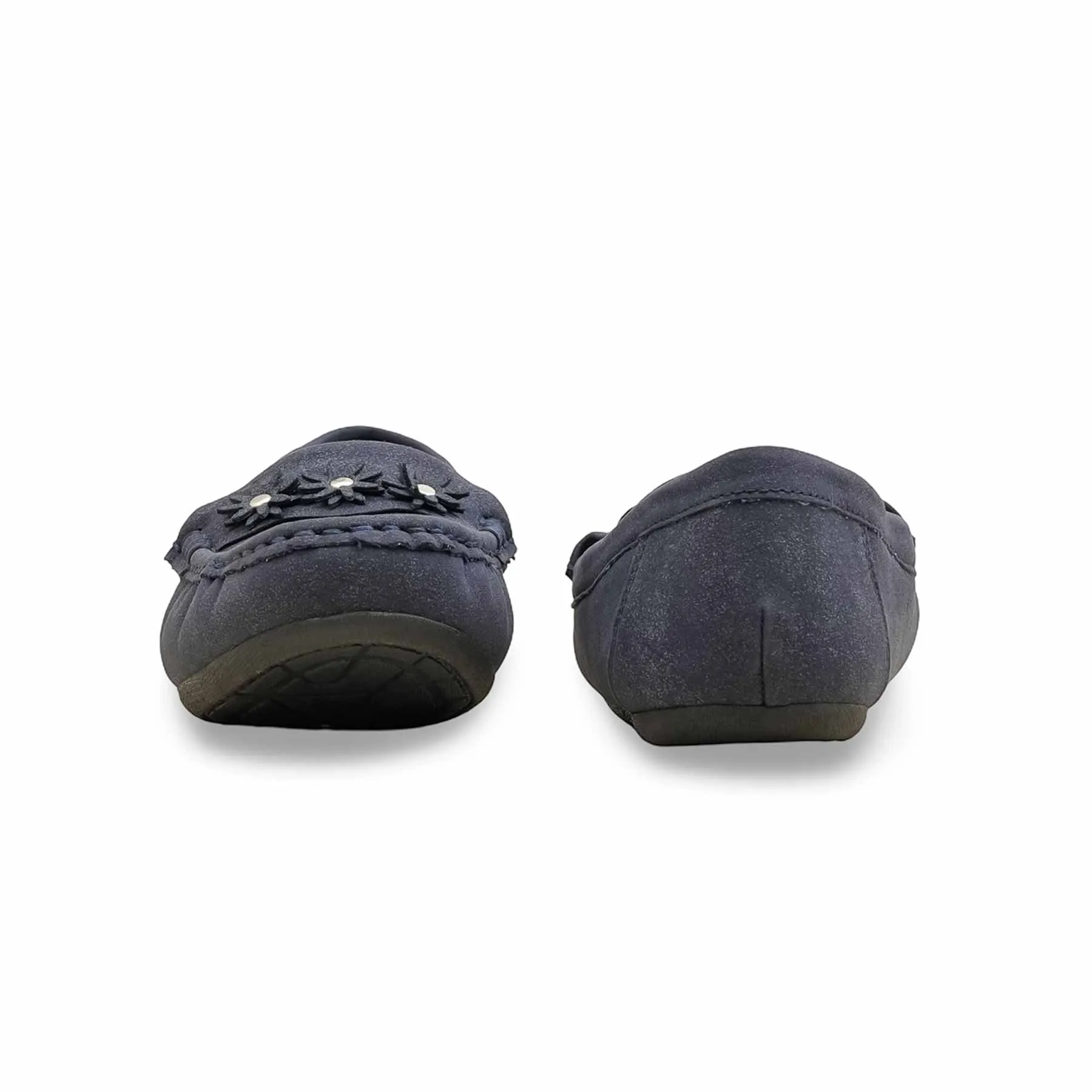 Blue Women Moccasin WN4489 Snow Fall