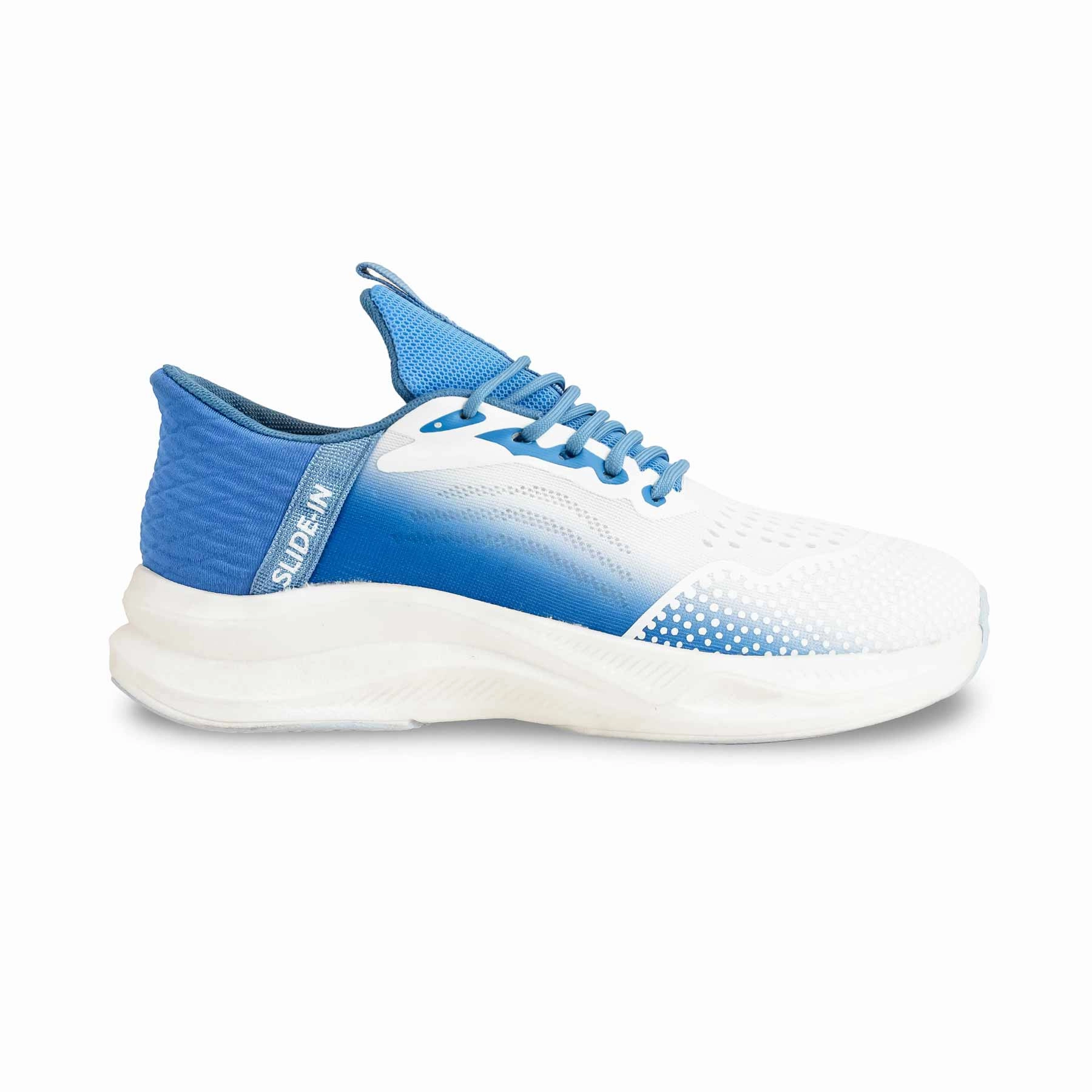 Blue Casual Sneaker AT7357 High Cushion Collared Heel