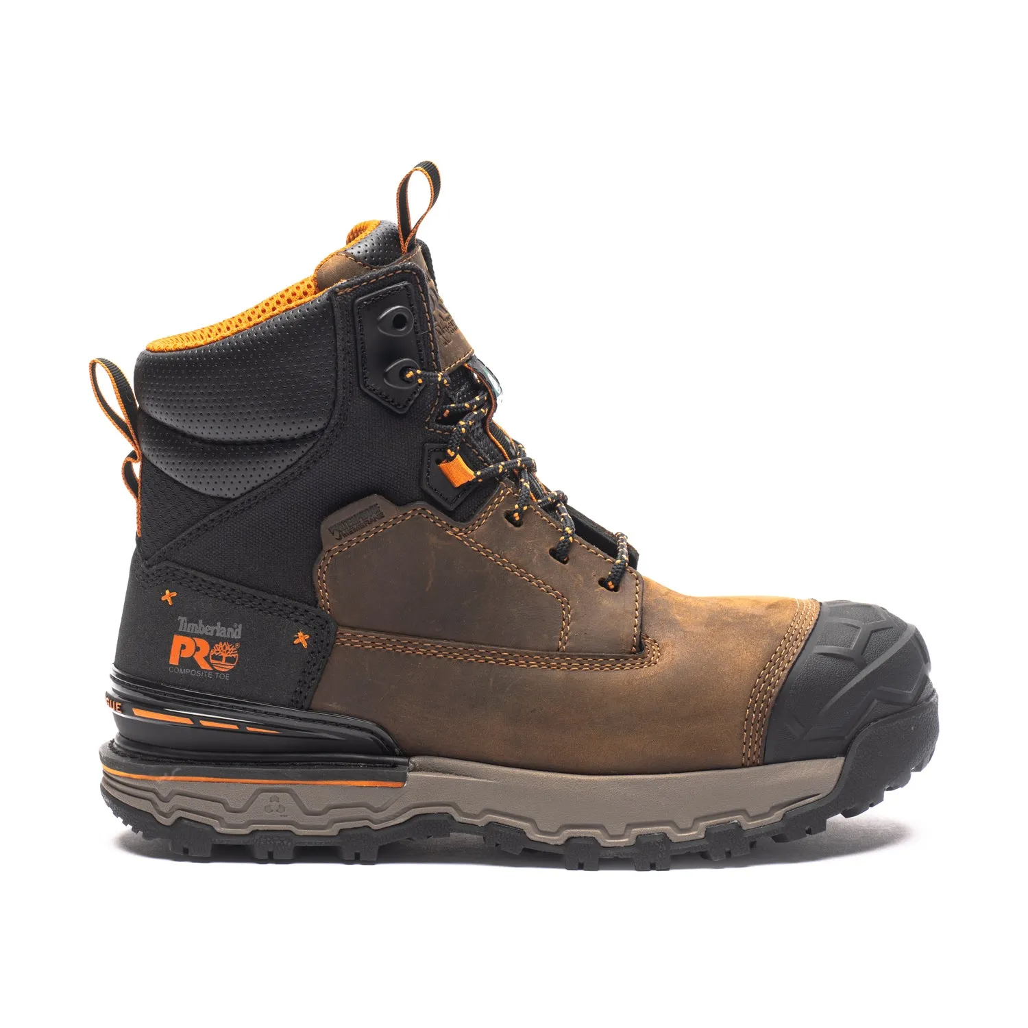 Practical Use Reinforced Form Morning Walk Boondock Ultralight Men's 6" Composite Toe Work Boots A63GKEM4
