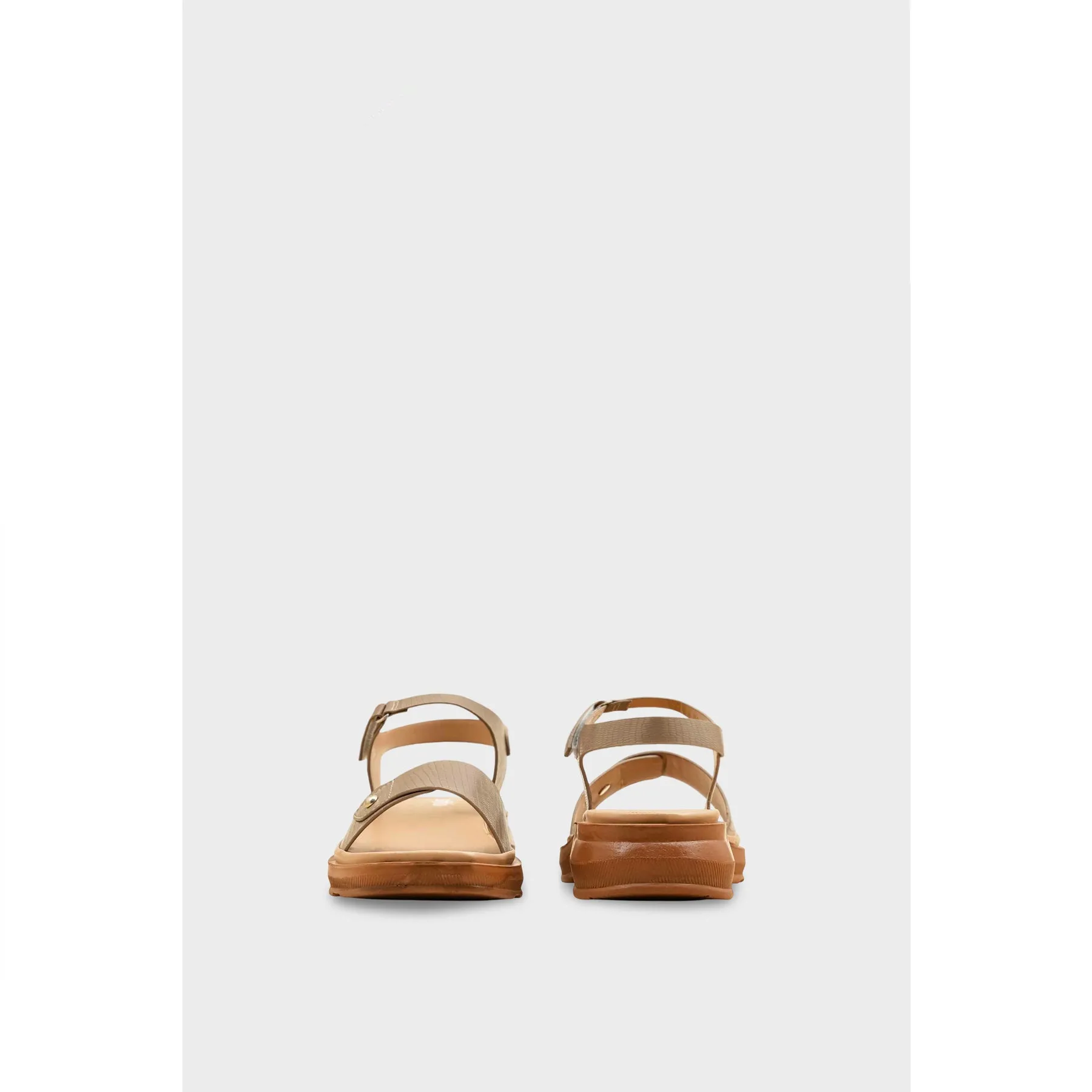 dress - wear Bold flair Beige Casual Women Softy CLS059