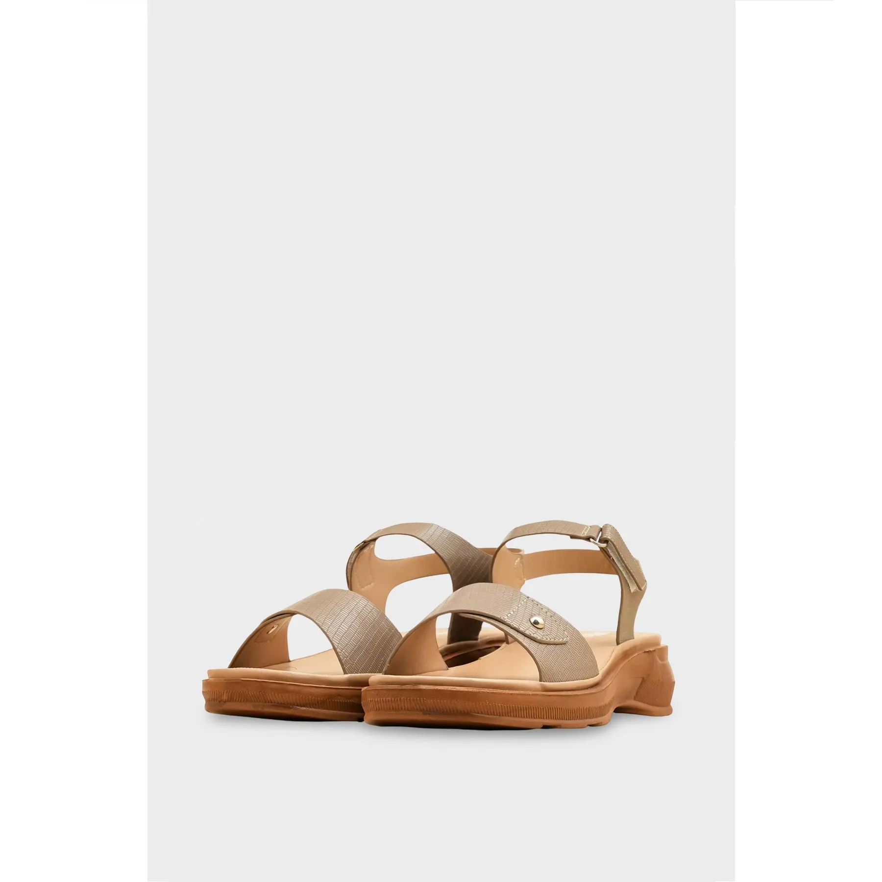 Beige Casual Women Softy CLS059 Ventilation System Pressure Zoned Insole