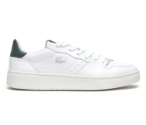 Men's Lacoste Court-Lisse 222 1 (White/Dark Green) Outdoor Stroll