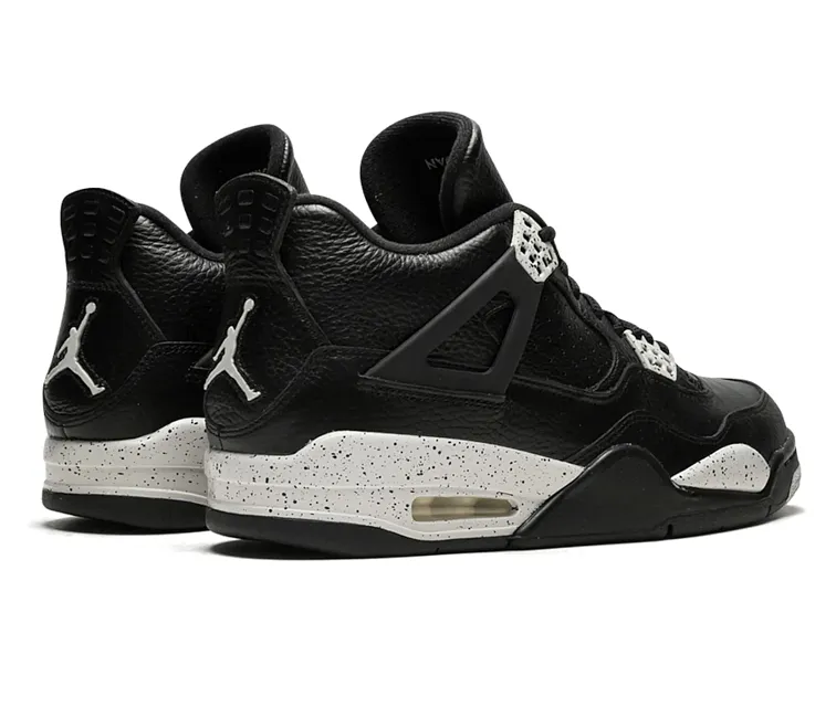 Shock   Dispersion Men's Nike Air Jordan 4 LS Retro 2015 (Oreo)