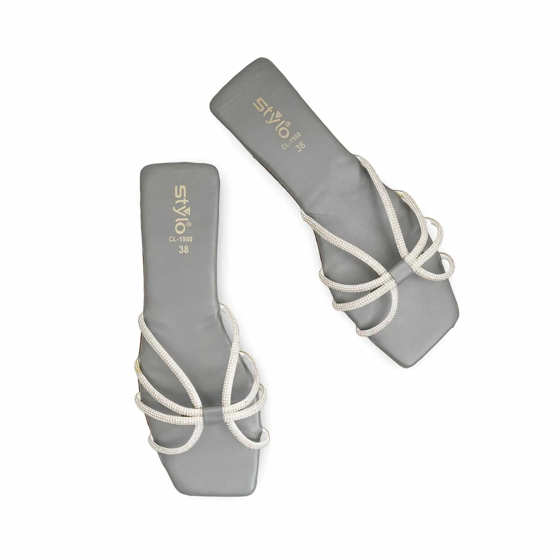 Grey Casual Women Slipper CL1980 Cozy Feel Footwear Coral Glow