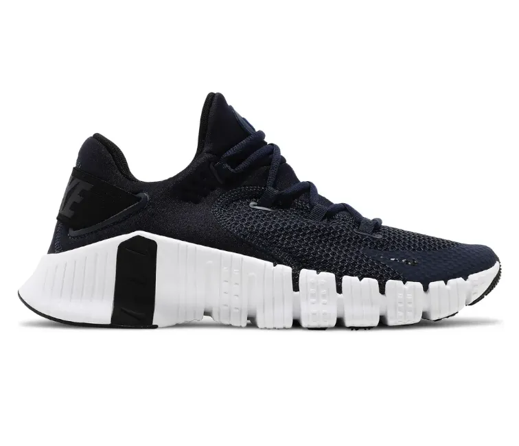Men's Nike Free Metcon 4 (College Navy) Flexible Traction Yoga Friendly