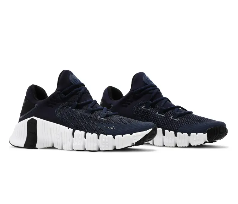 Men's Nike Free Metcon 4 (College Navy) Knit Fabric