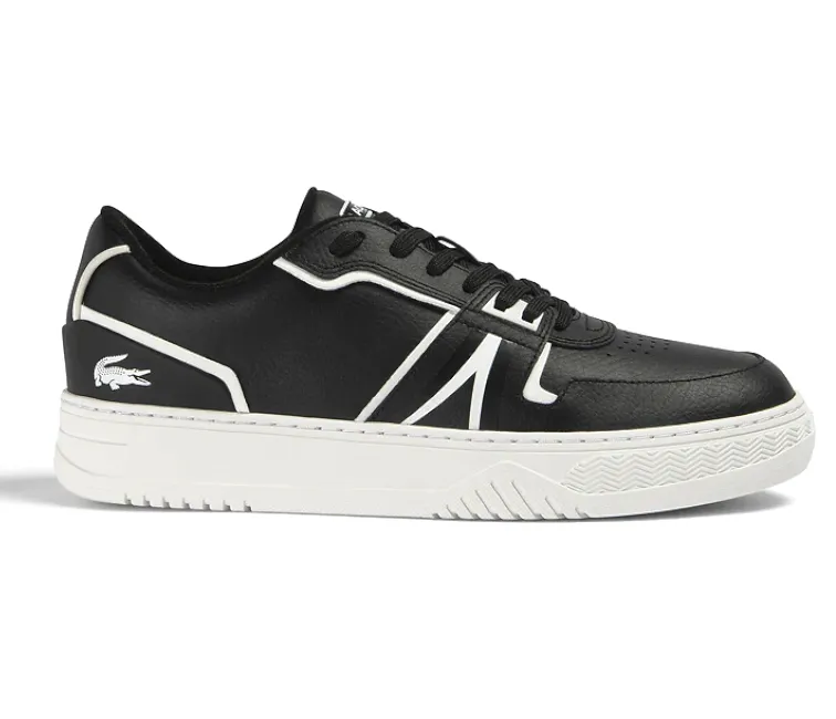 Men's Lacoste L001 123 7 (Black/White) Flexible Toe Box
