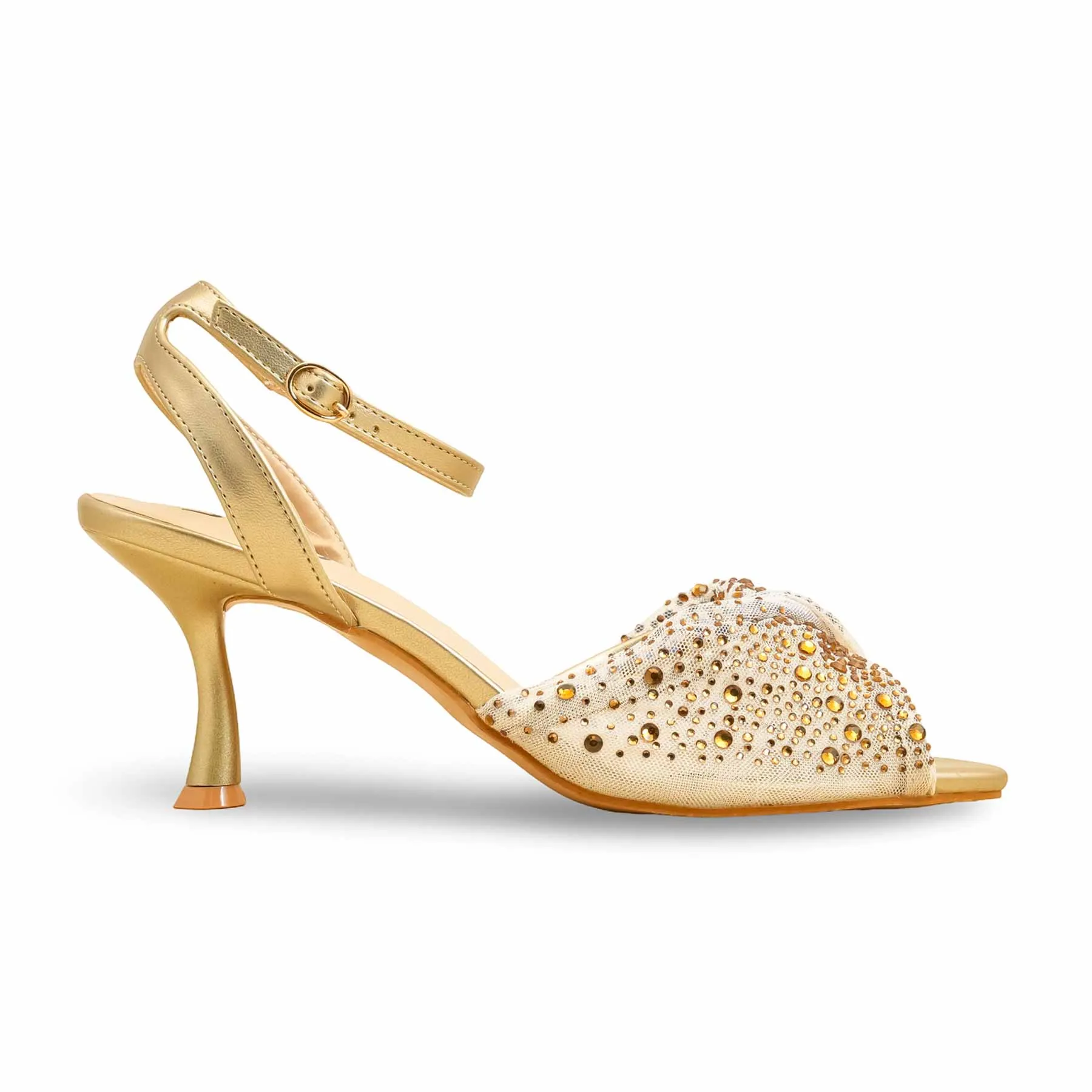 Tokyo Edge Bronze Fancy Bridal Sandal FN6157