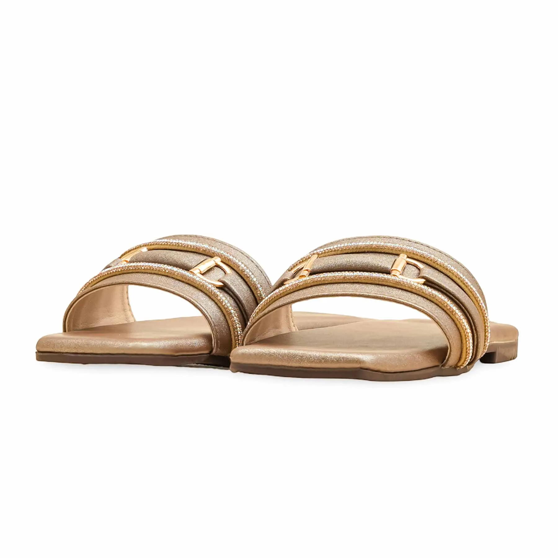 Brown Casual Slipper For Women CL2101 Ice Path Durable Support