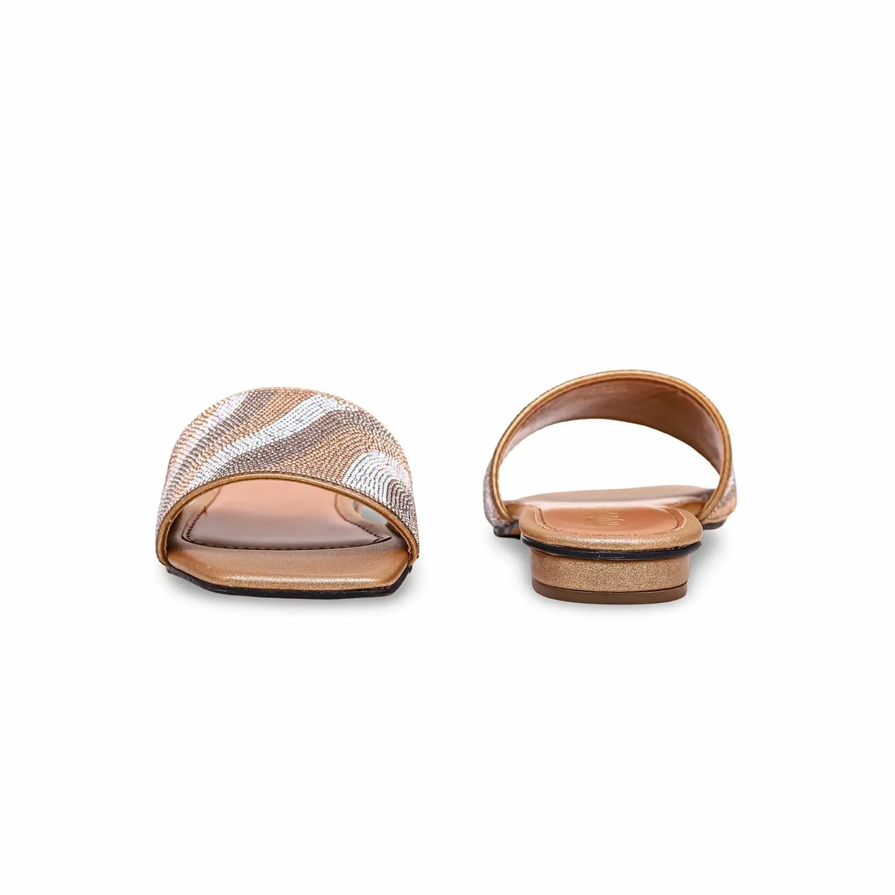 Timeless Wear Brown Fancy Slipper FN7802