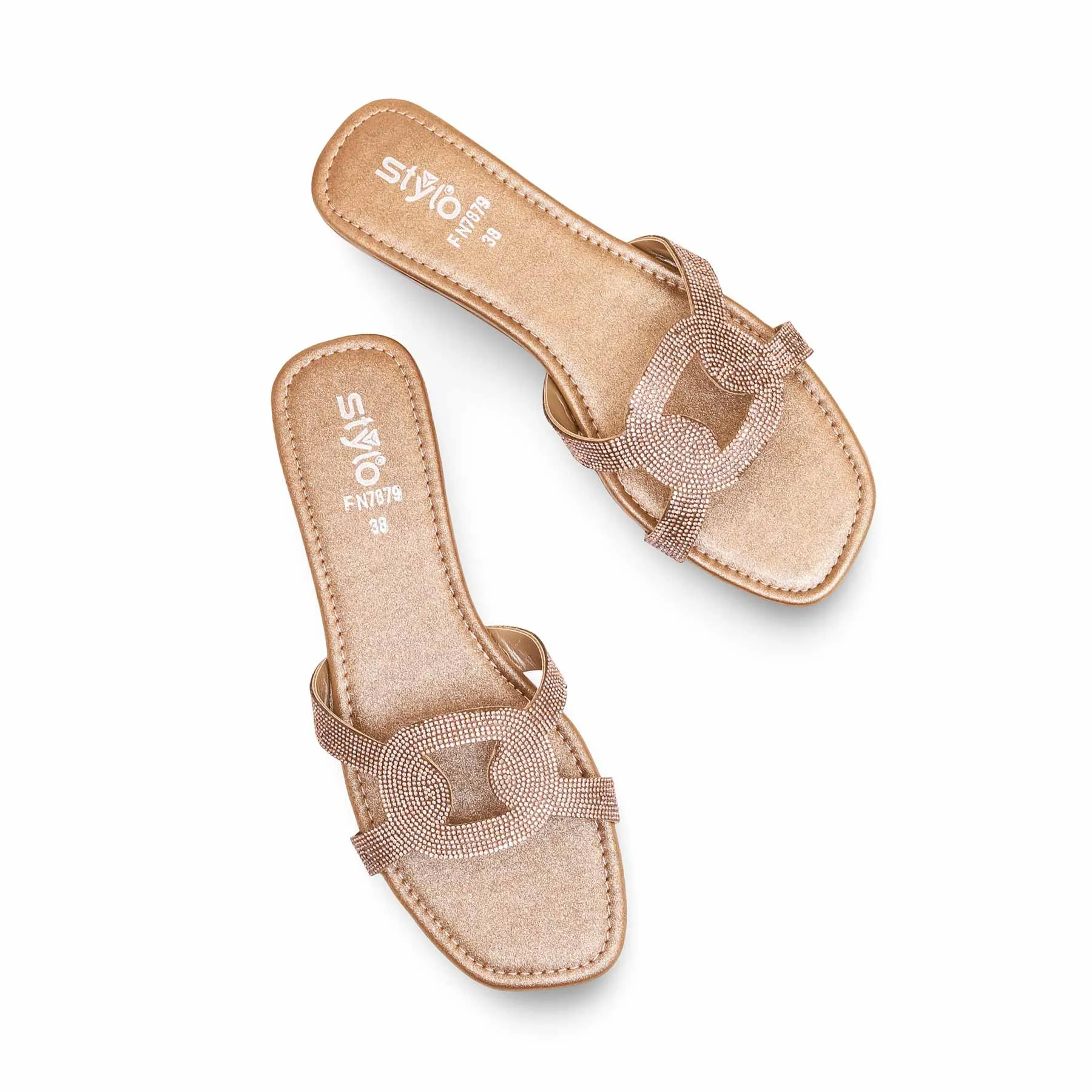 Hope Step Brown Fancy Slipper FN7879