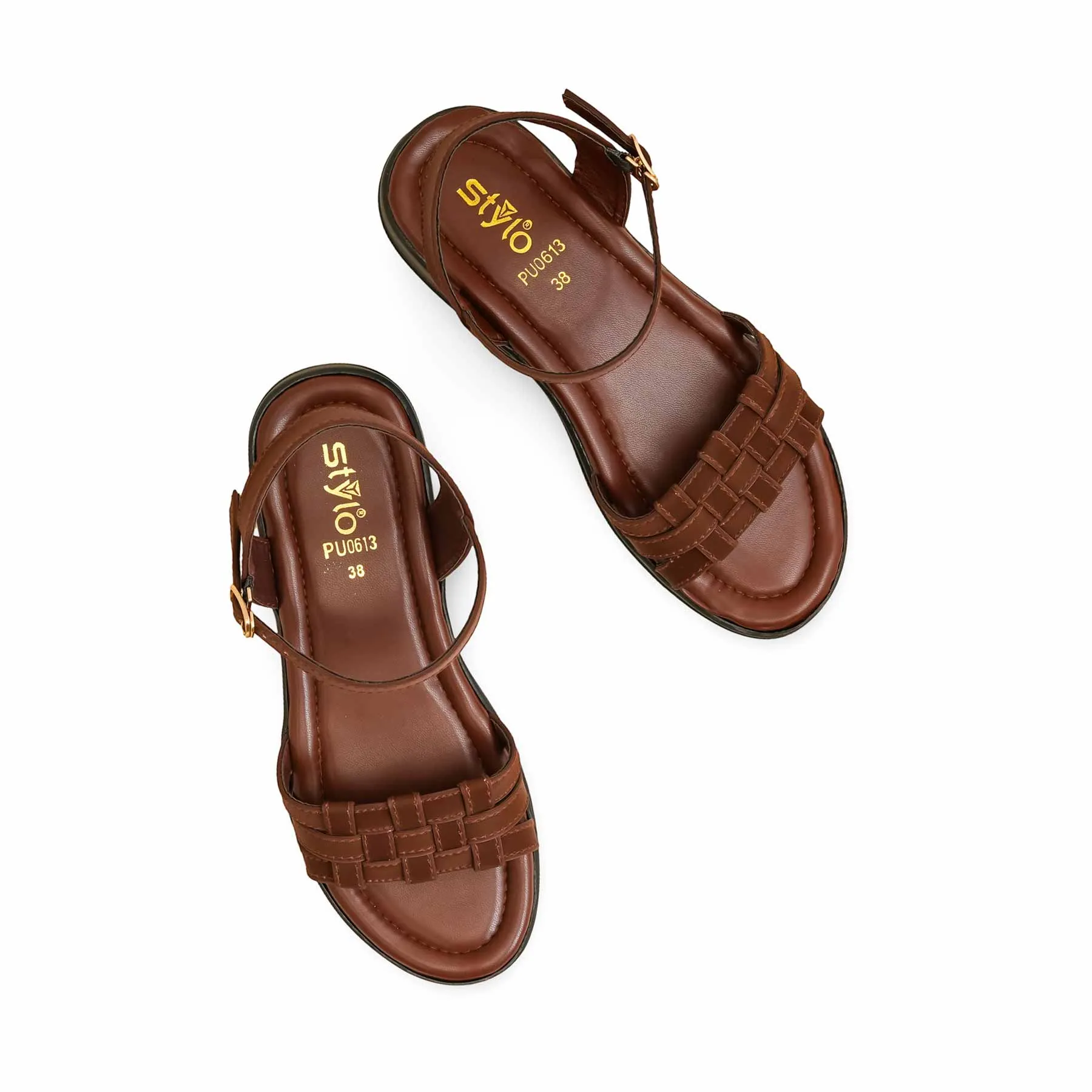 Brown Formal Sandal PU0613 Boho Spark