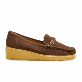 Easygoing Comfort molded Brown Moccasin WN4478