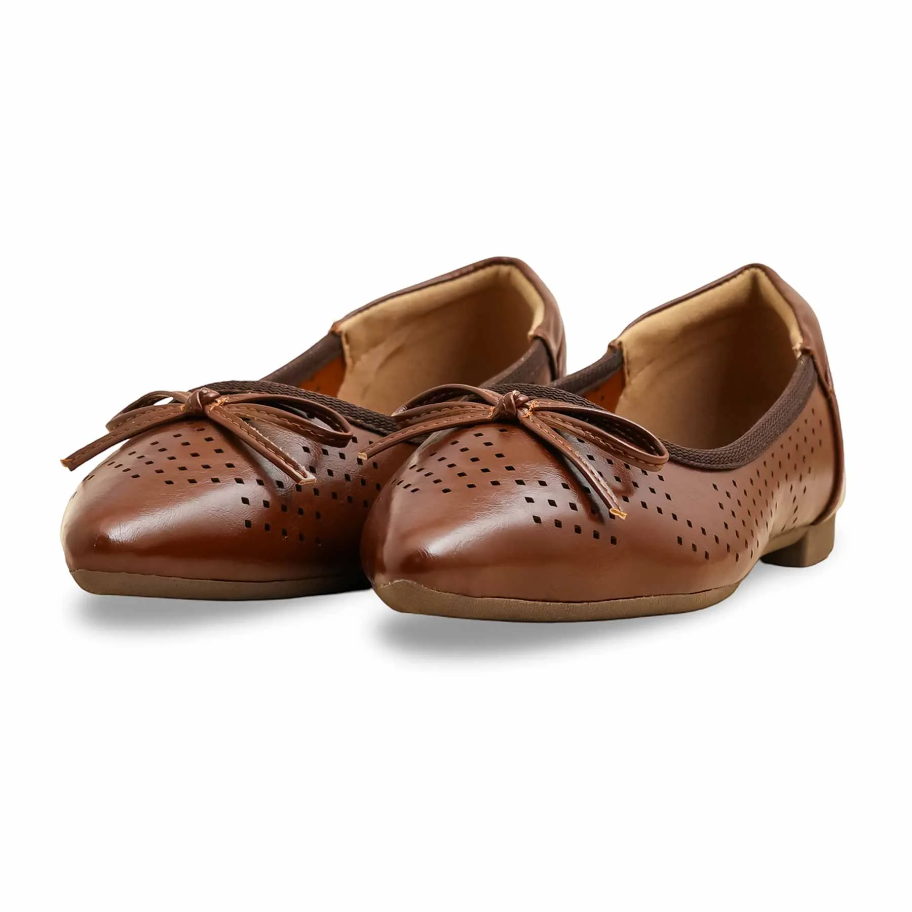 Sleek Sole Brown Pumps WN1207