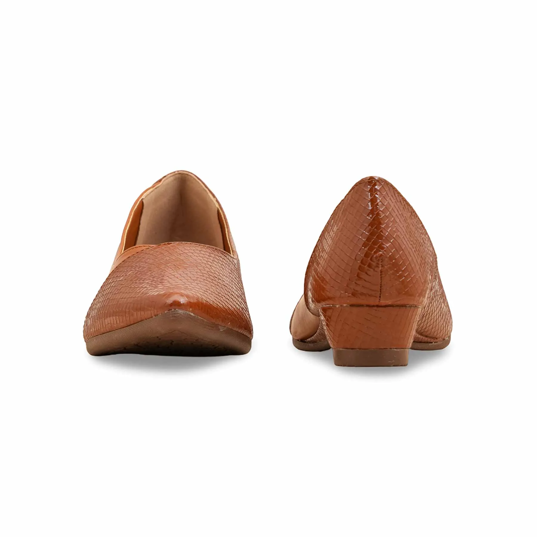 Leg Spark Brown Women Pumps WN1214