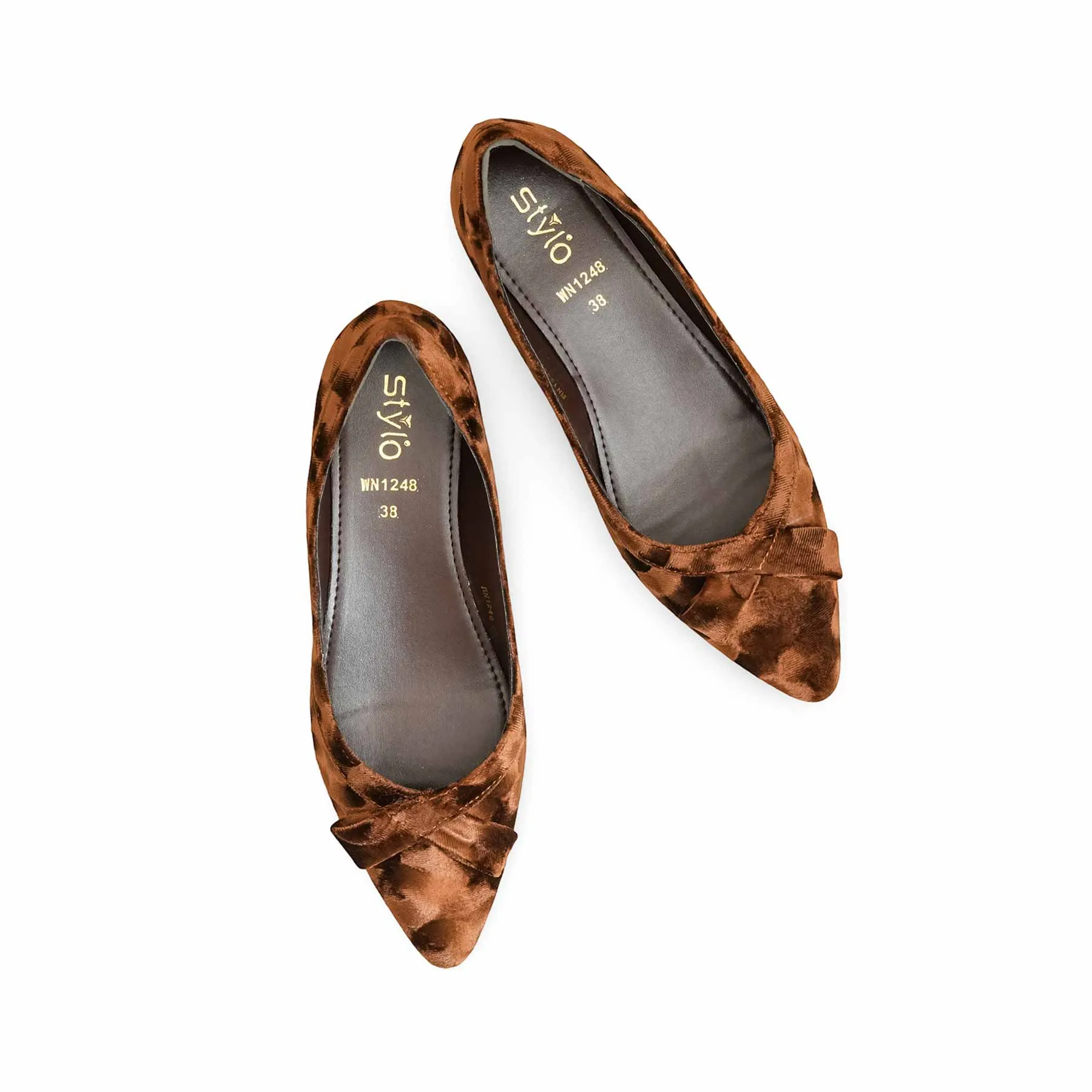Brown Women Pumps WN1248 Morning Stroll Style Seek