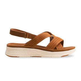 Bespoke Pick Grace Step Camel Formal Sandal PU0362