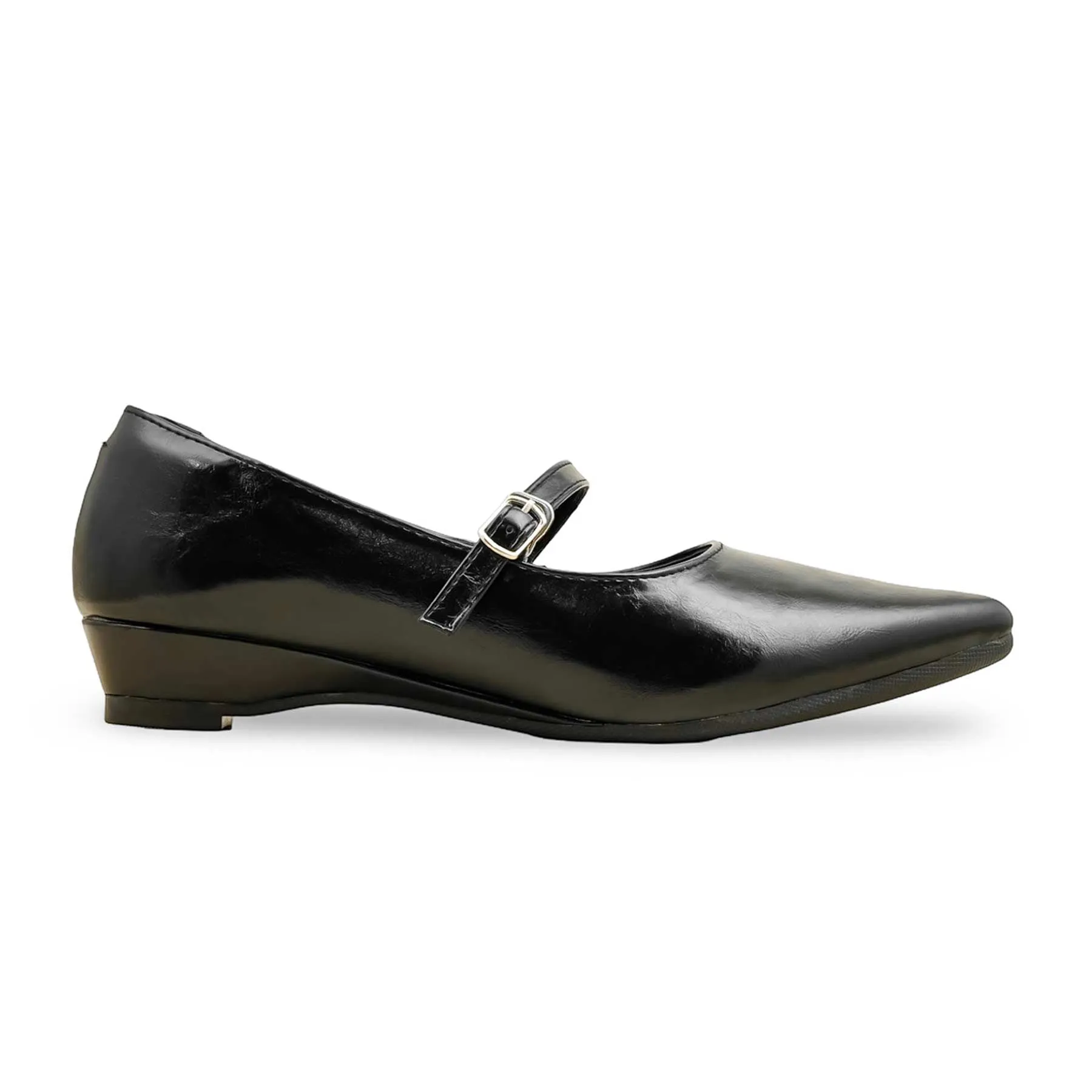 Comfortable Lake View Black Pumps For Ladies WN1297