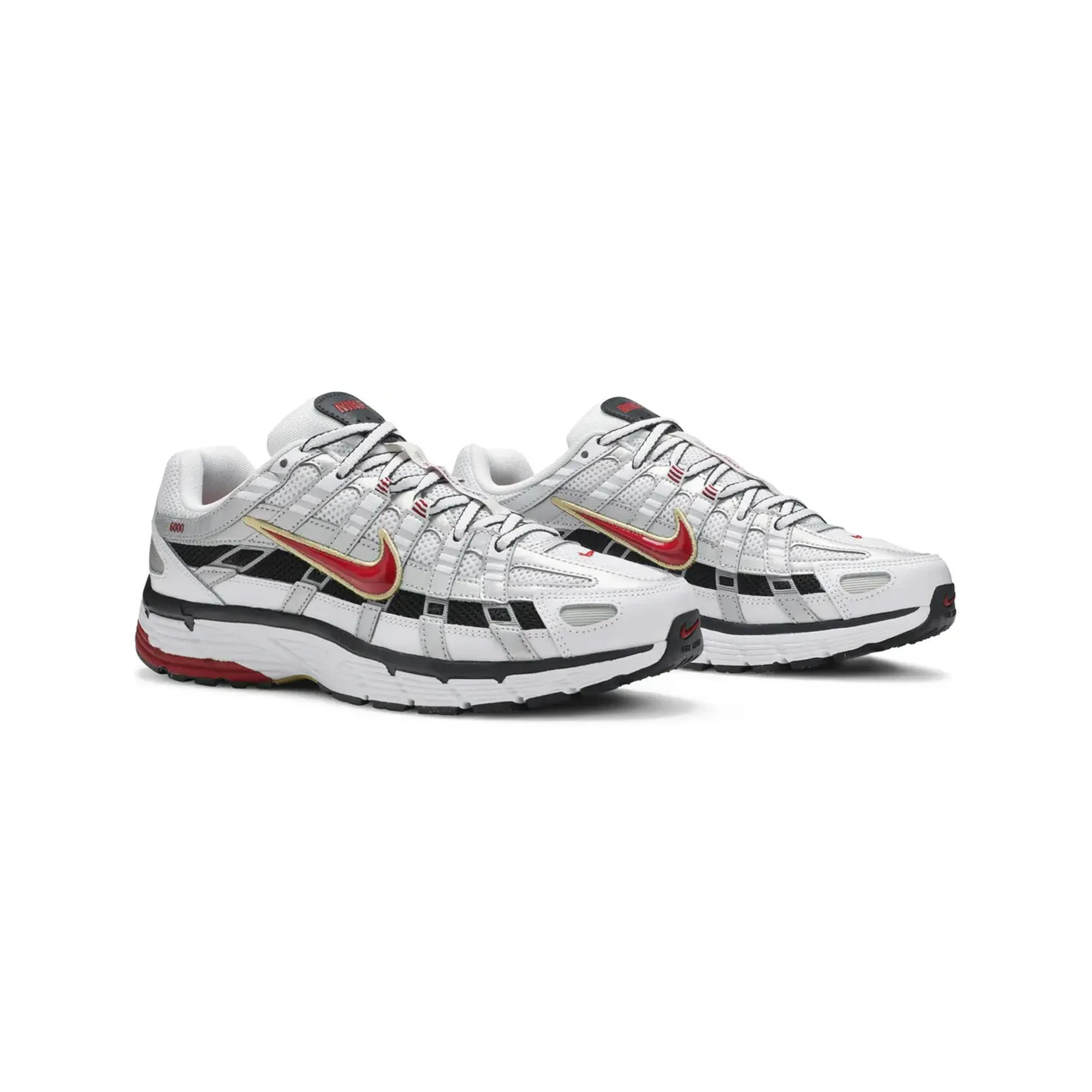 Resilient Sole Nike P-6000 CNPT 'Metallic Silver Red' Women's (2019)