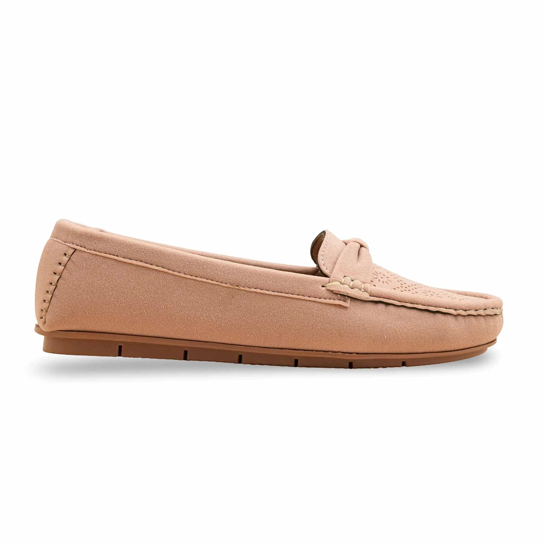 Pink Moccasin WN4503 rubber Foot-Friendly Shoes