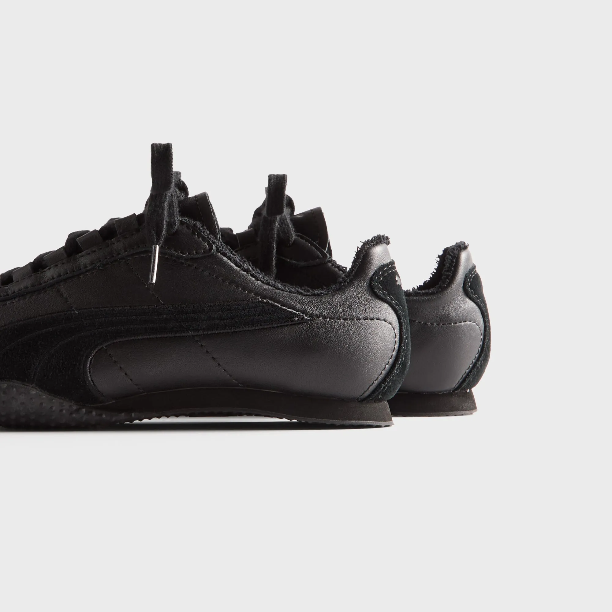 Kith Women for PUMA H-Street Leather - Black Stretchy Material Any Weather