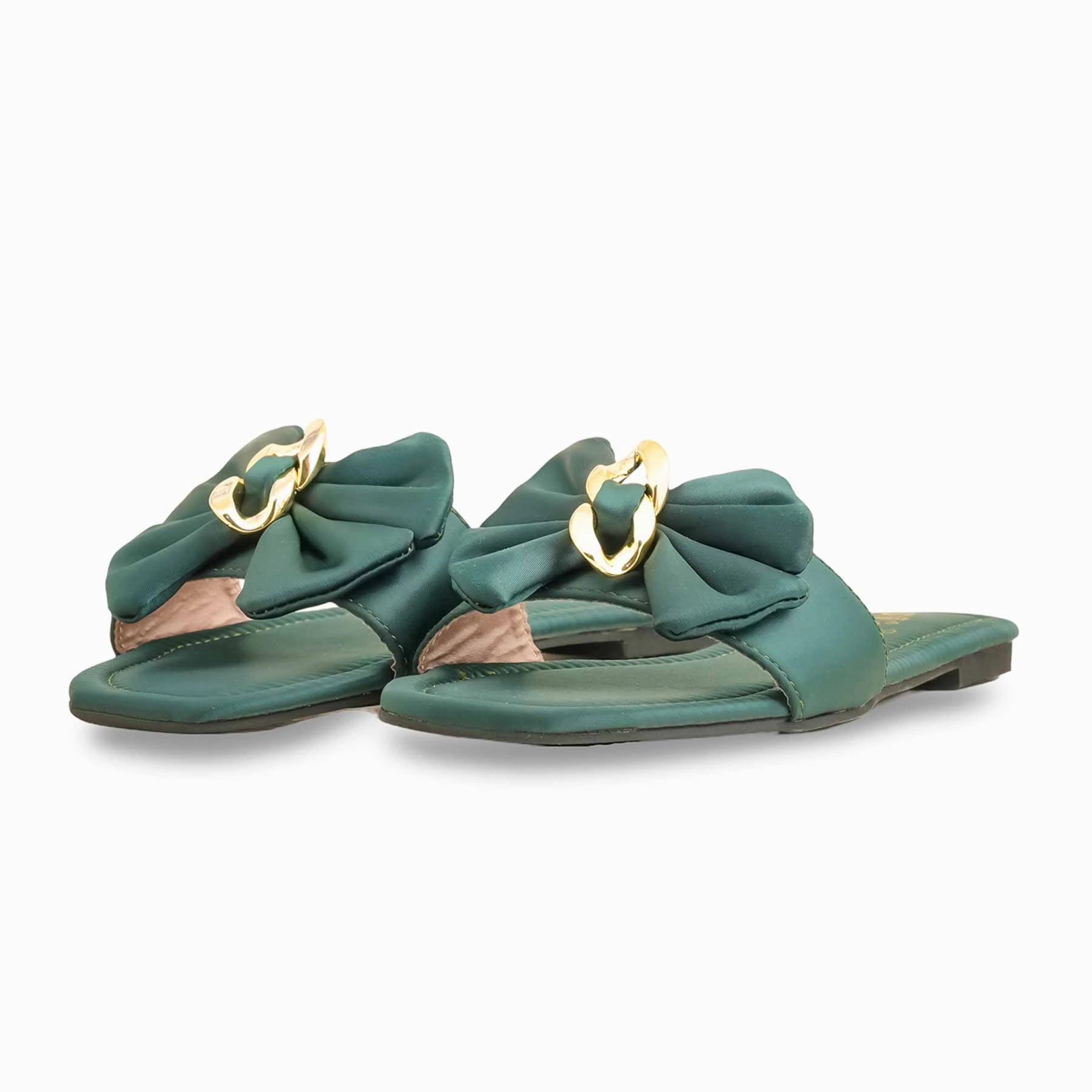 Unbeatable fit Impact-absorbing design Green Formal Slipper For Women FR8310