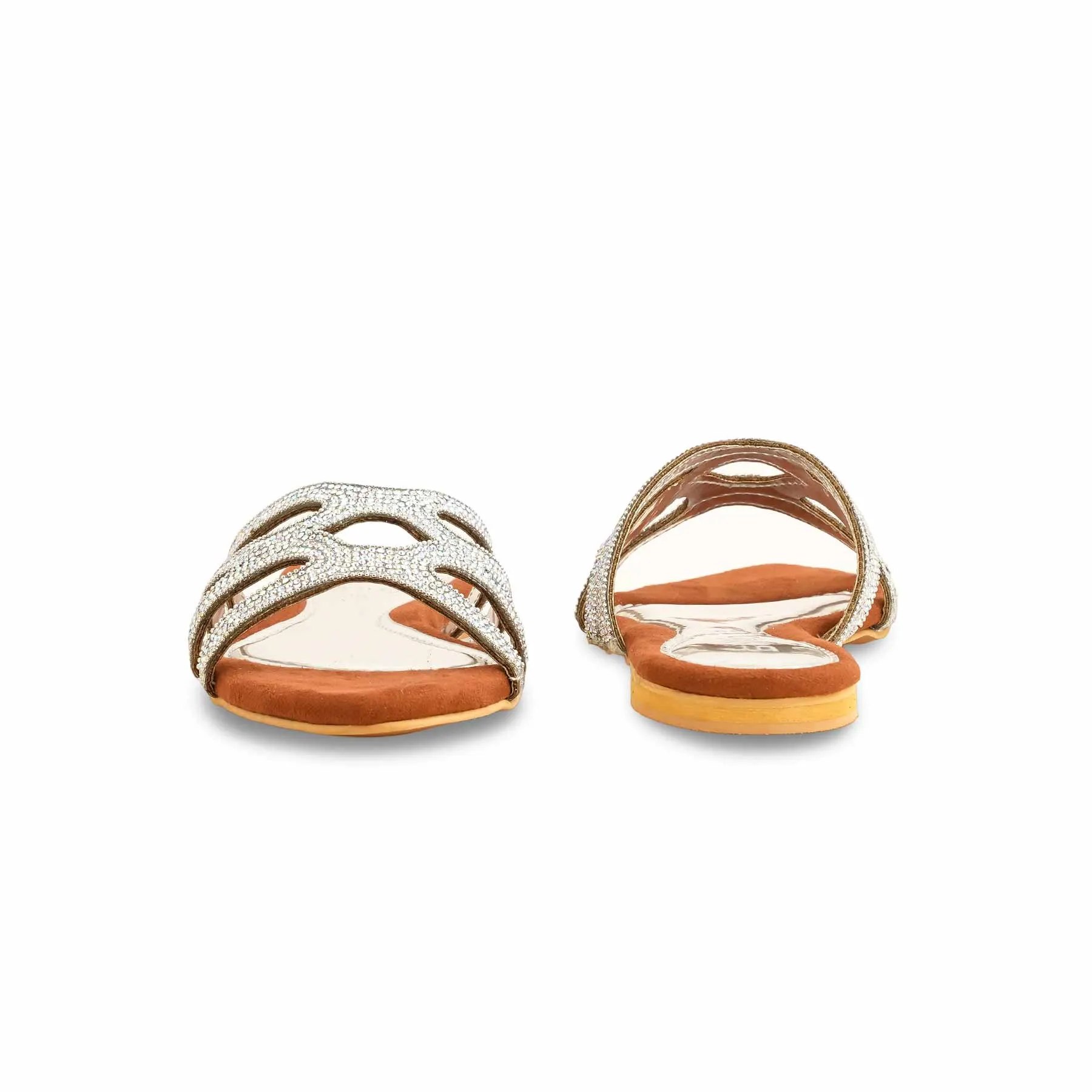 Shop Glow Expo Glow Coffee Fancy Slipper For Ladies FN7932