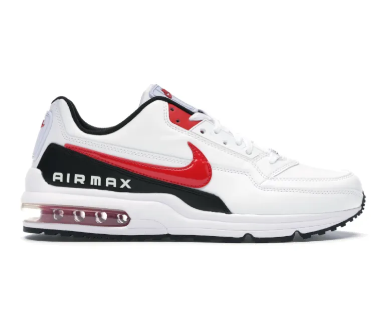 Men's Nike Air Max LTD 3 (White/University Red) Ultra-soft breathability Total Fit